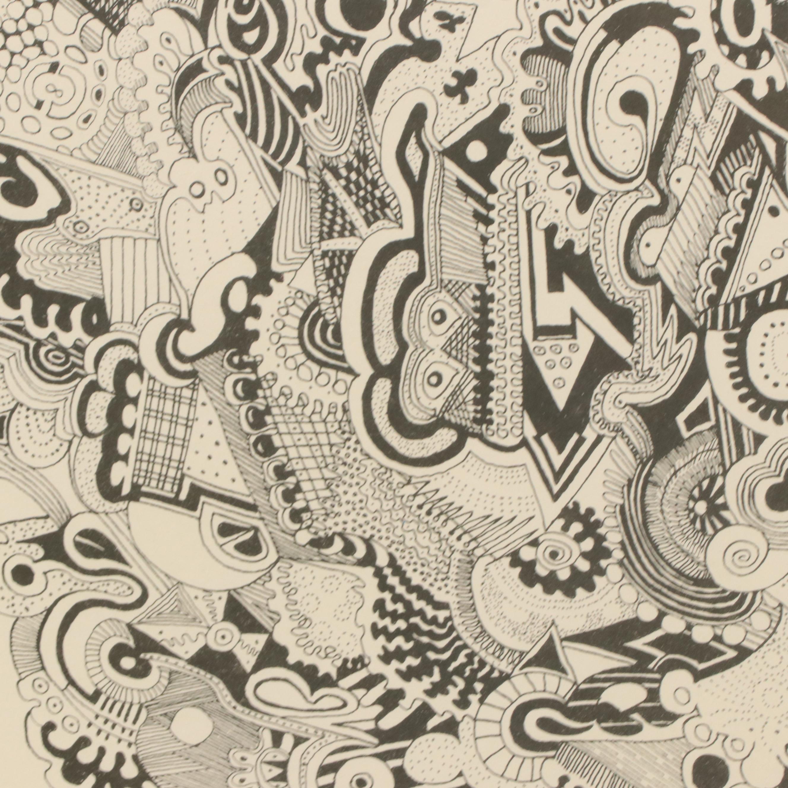 Stewart Katz Lithograph "Moby Dick 3," 1974