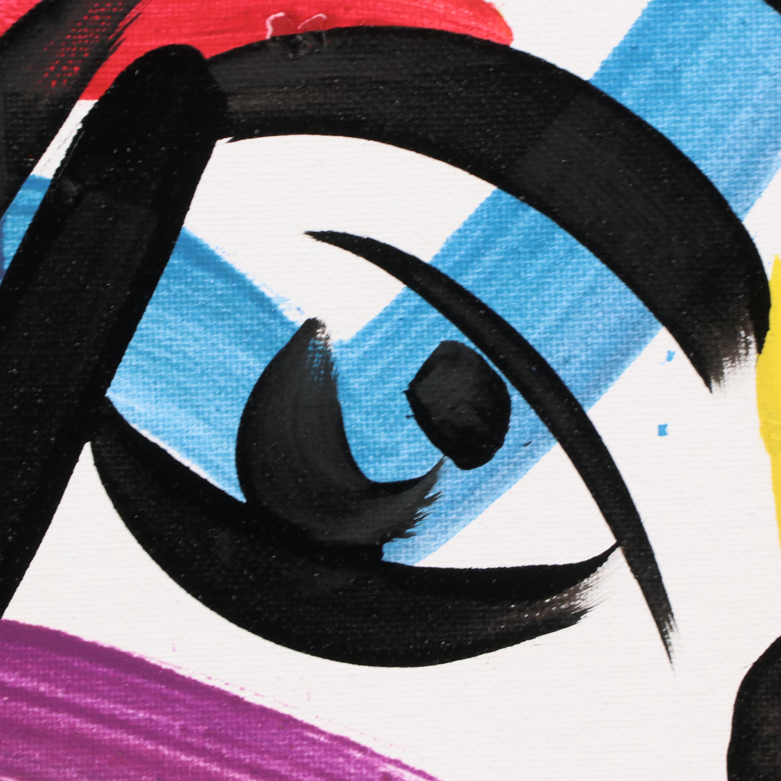 Peter Robert Keil Stylized Acrylic Portrait