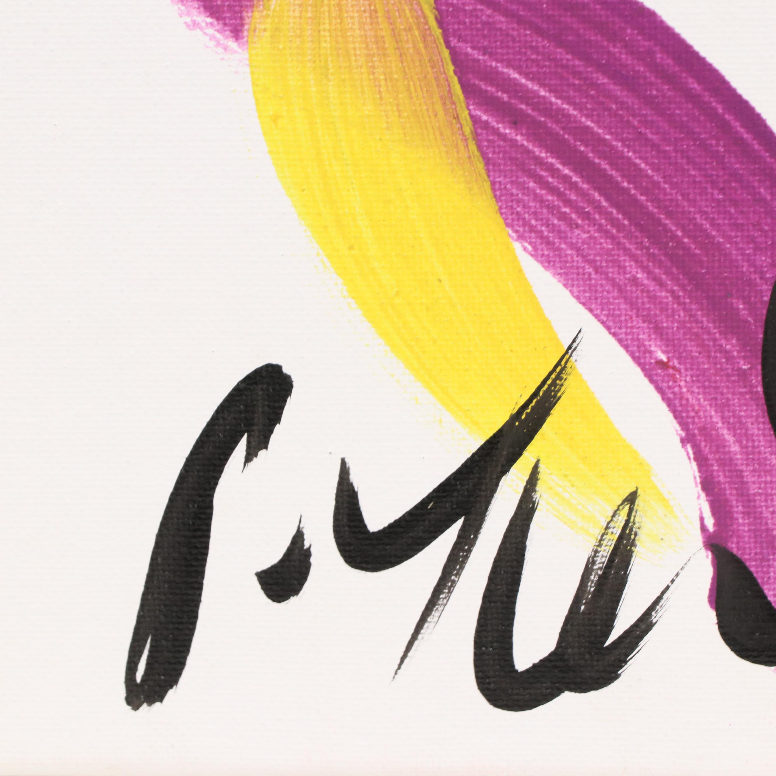 Peter Robert Keil Stylized Acrylic Portrait