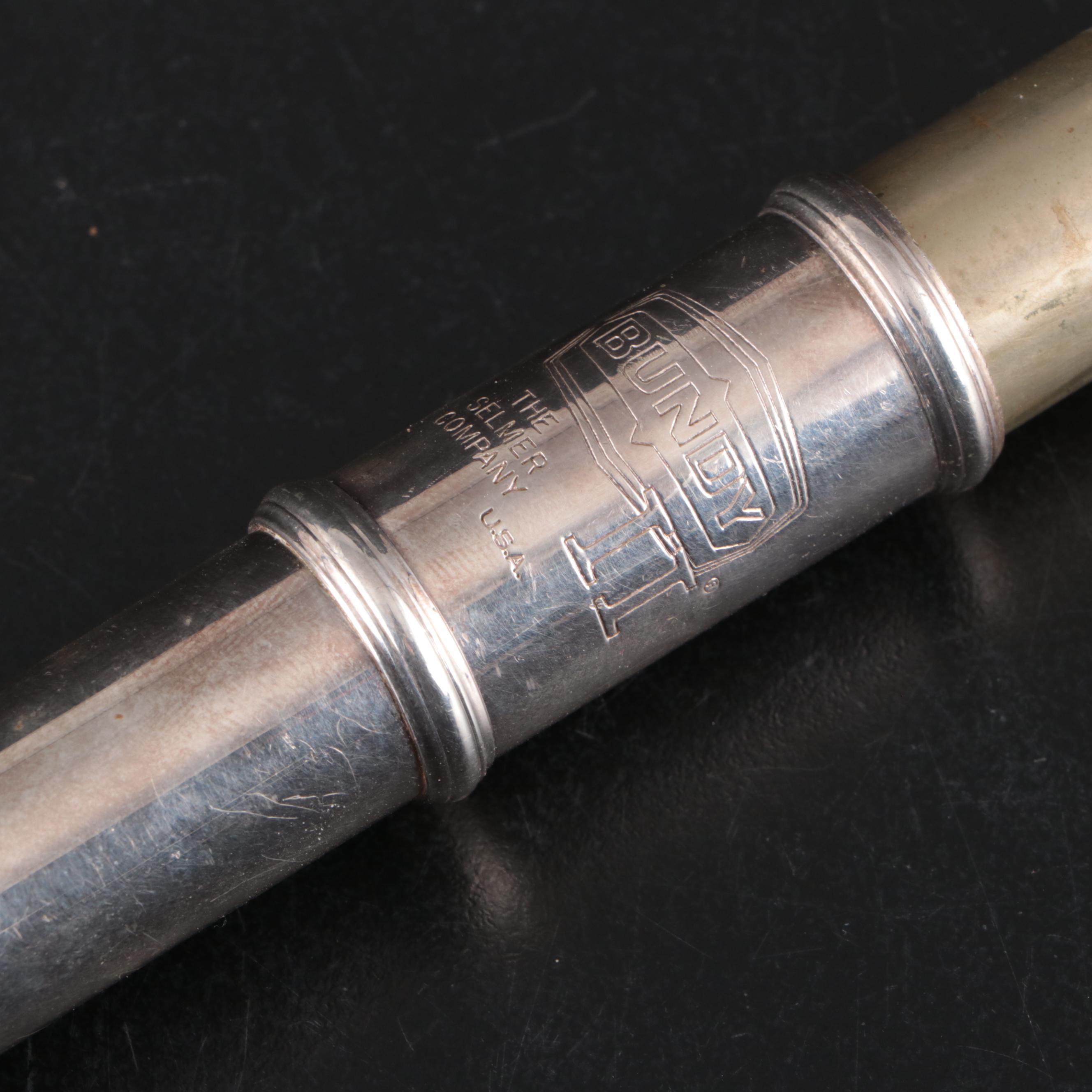 Selmer Bundy II Flute with Carrying Base