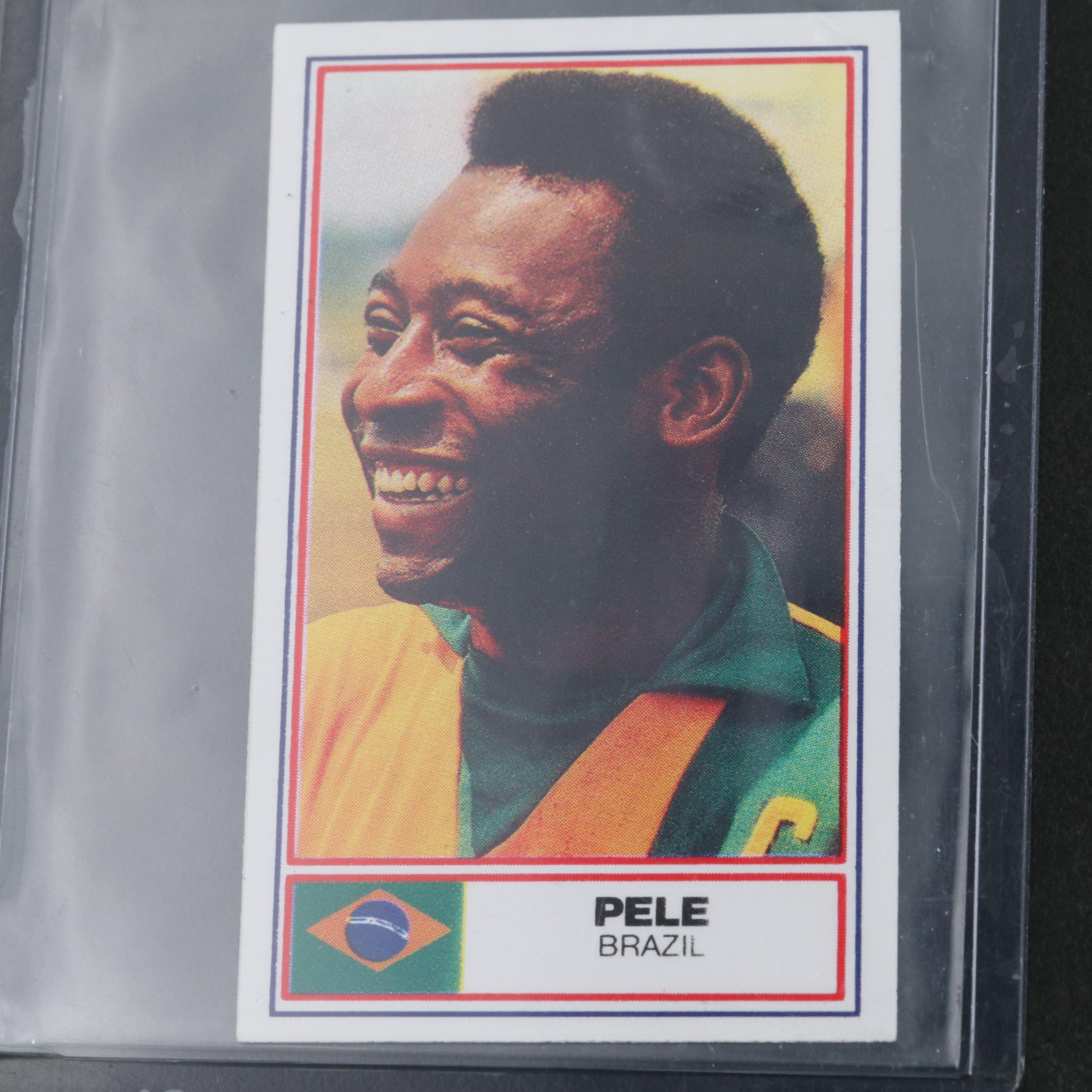 1984 Rothman's Football Pele International Stars Soccer Card