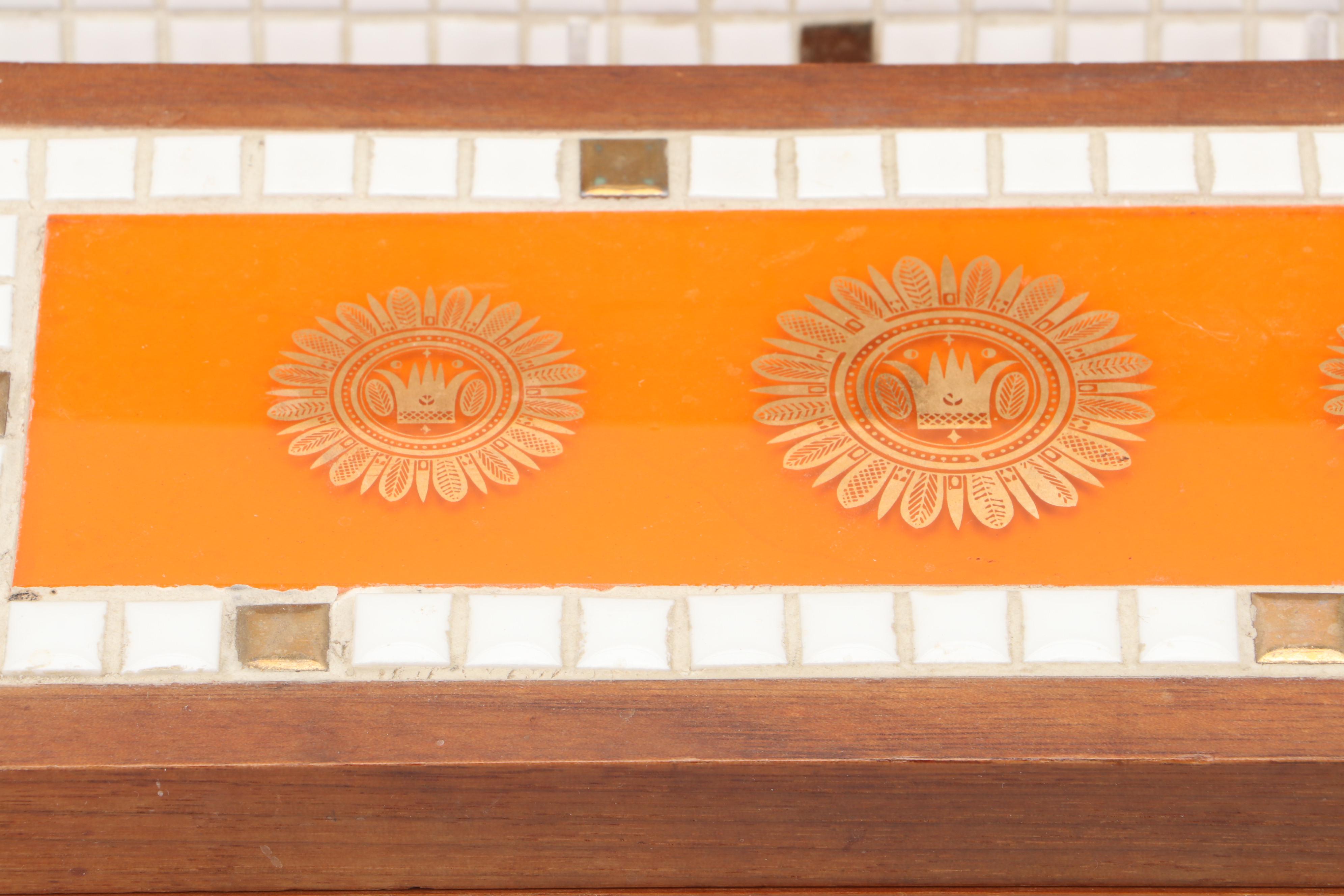 Georges Briard Mosaic Platter, Tray and Box, Mid Century Modern