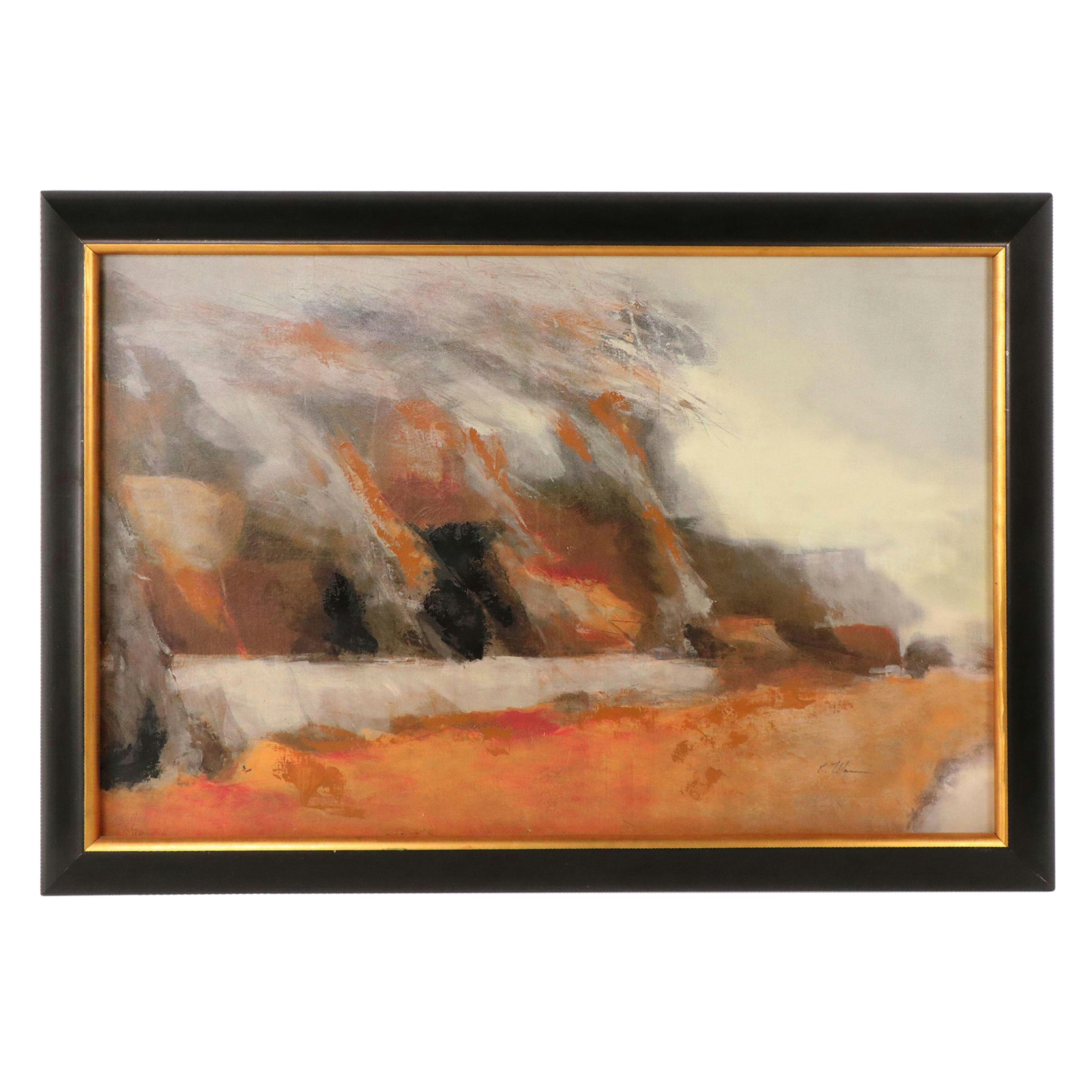 Abstract Landscape Giclée, 21st Century