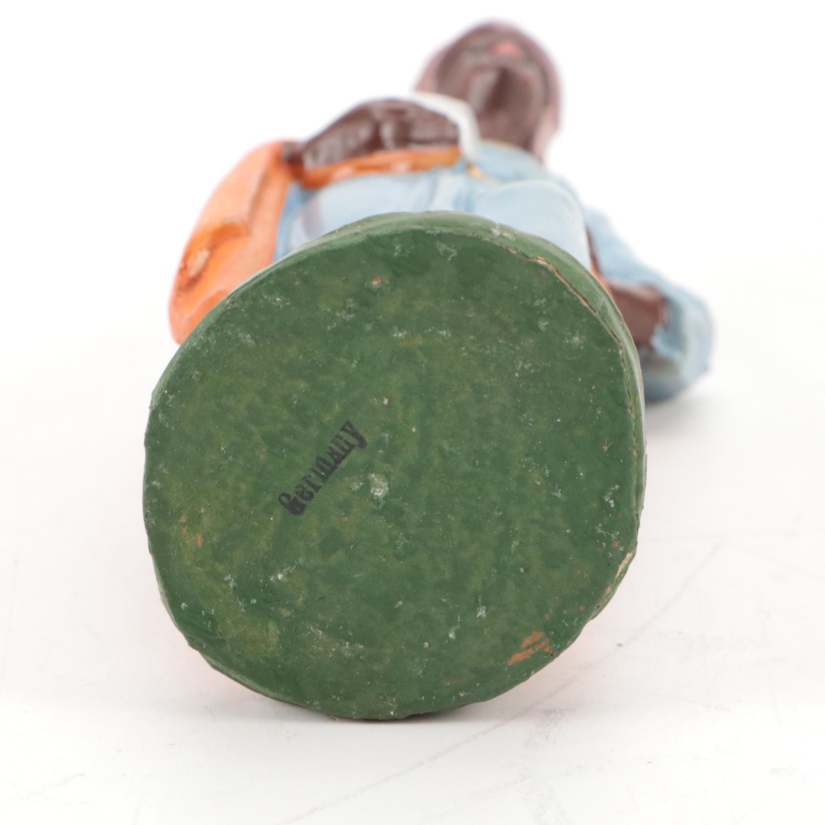 Castagna and Other German Nativity Figurines, Late 20th Century