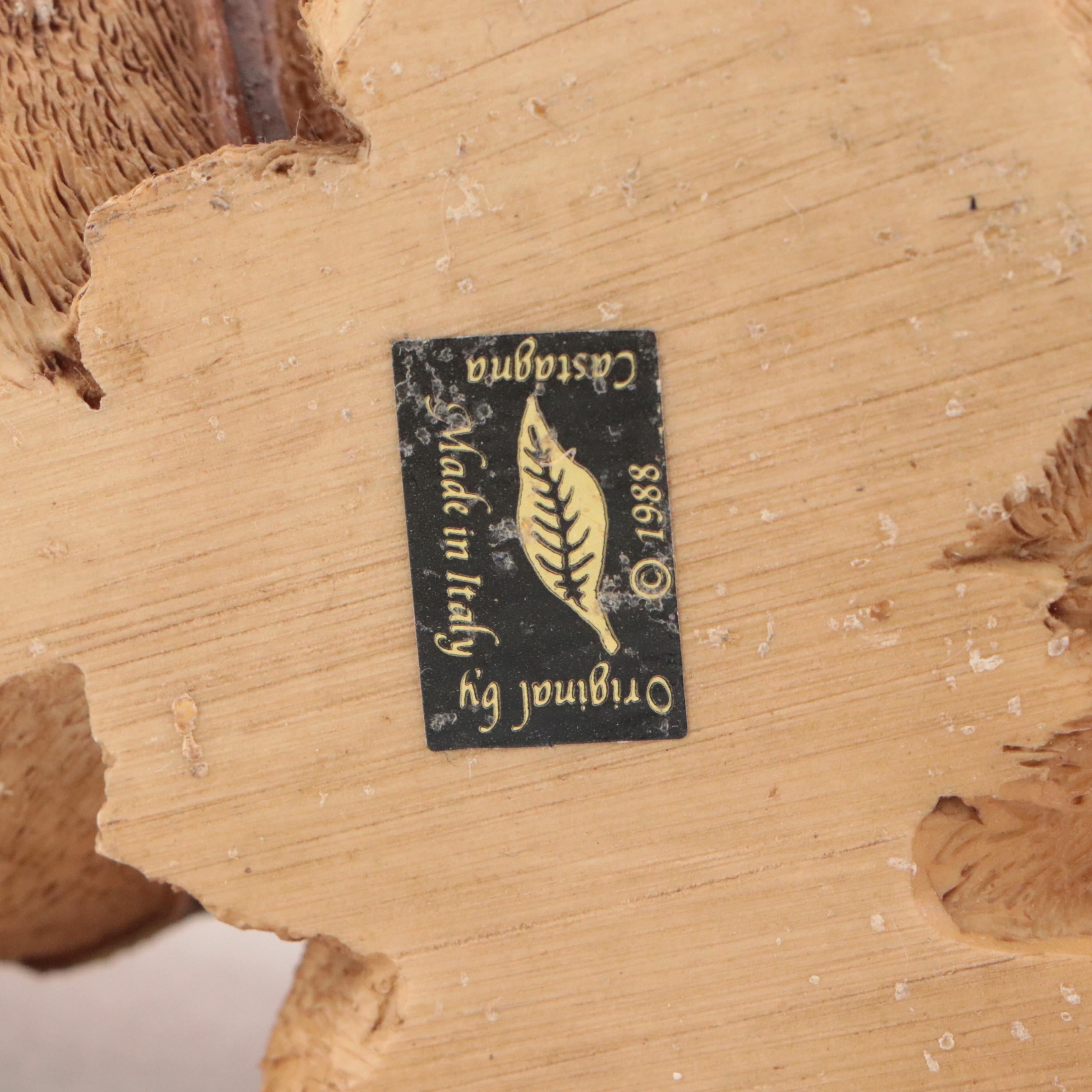 Castagna and Other German Nativity Figurines, Late 20th Century