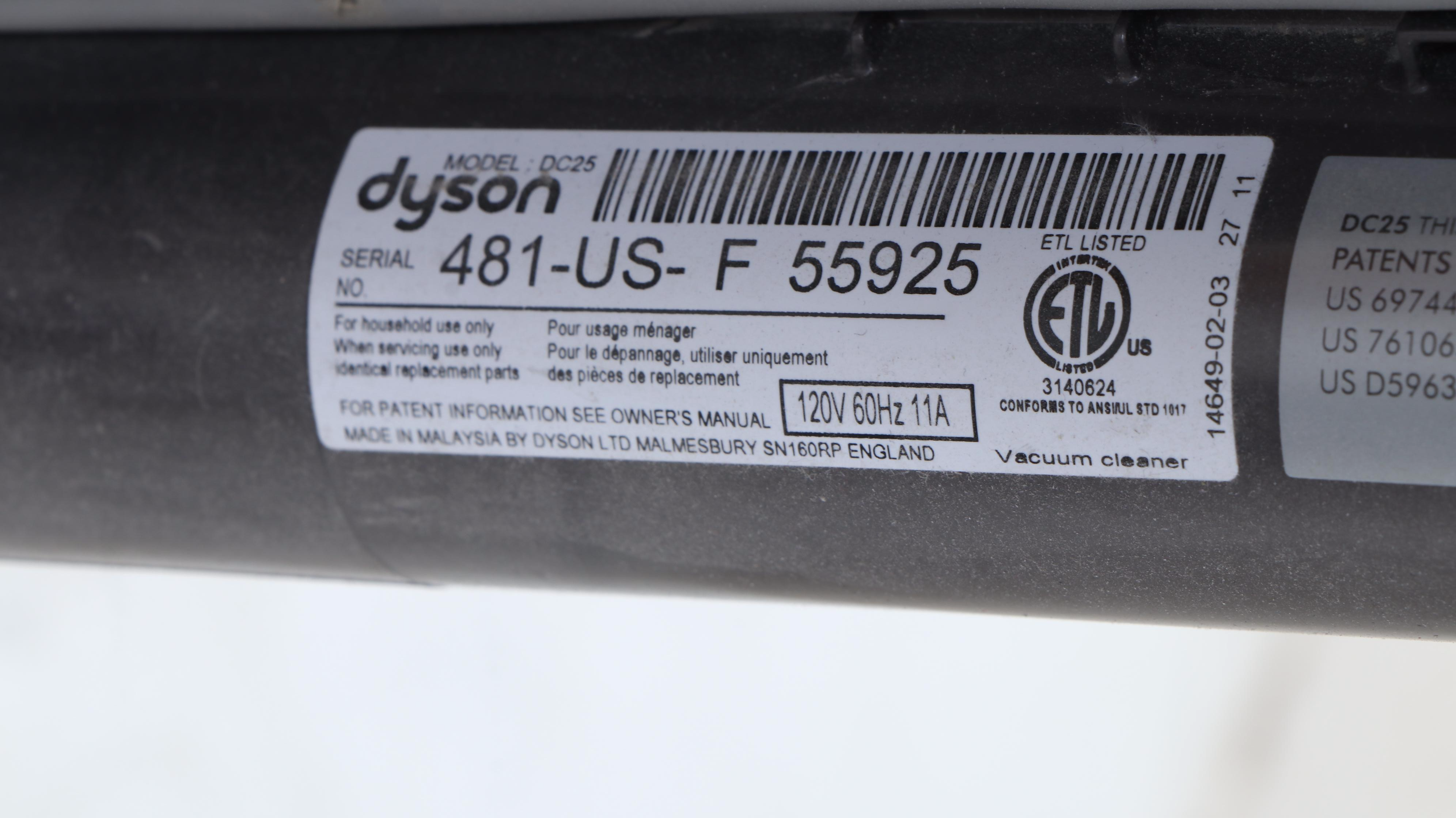 Dyson DC25 Ball Upright Vacuum Cleaner