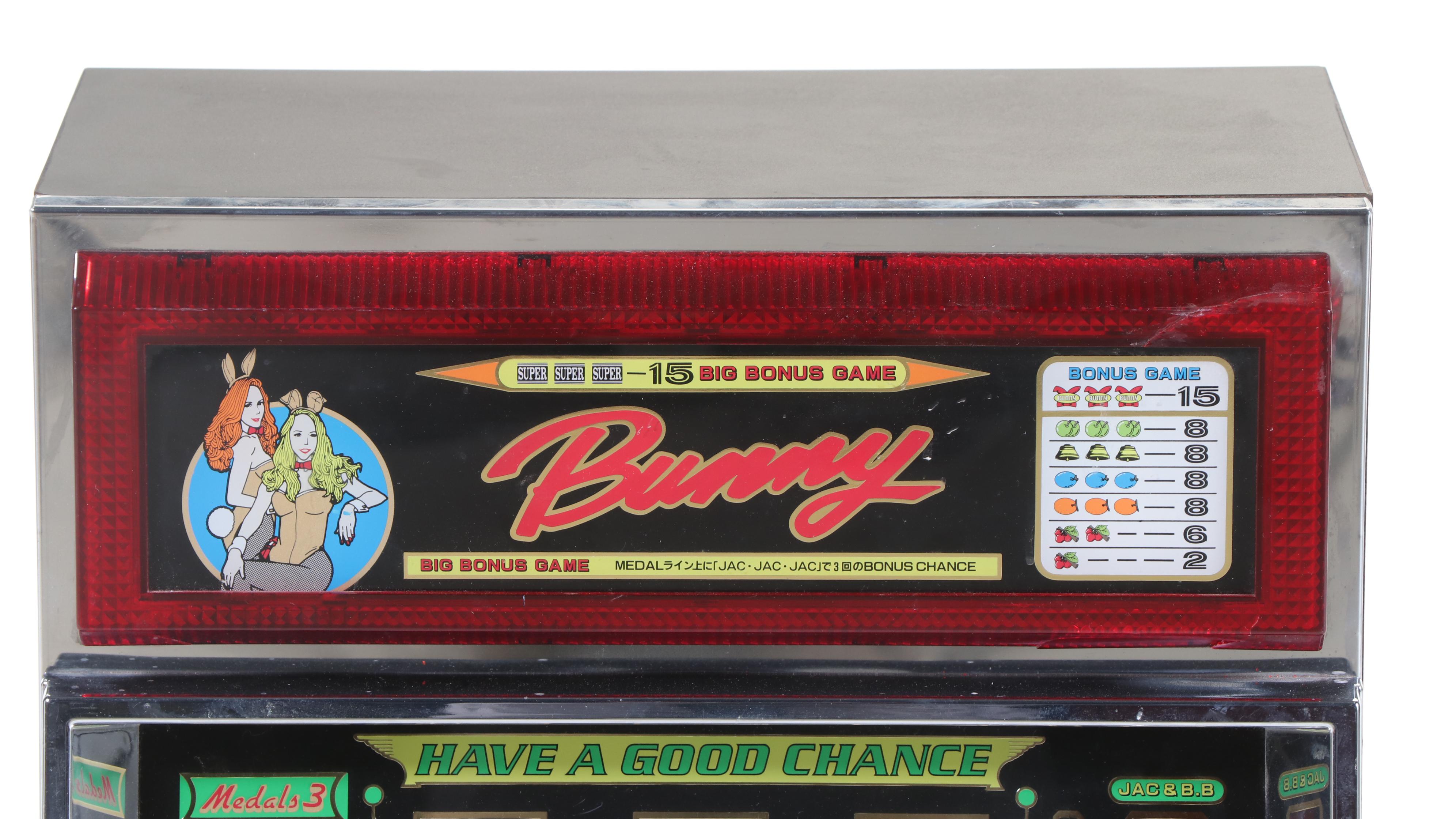 Japanese Olympia "Super Bunny Girl" Slot Machine