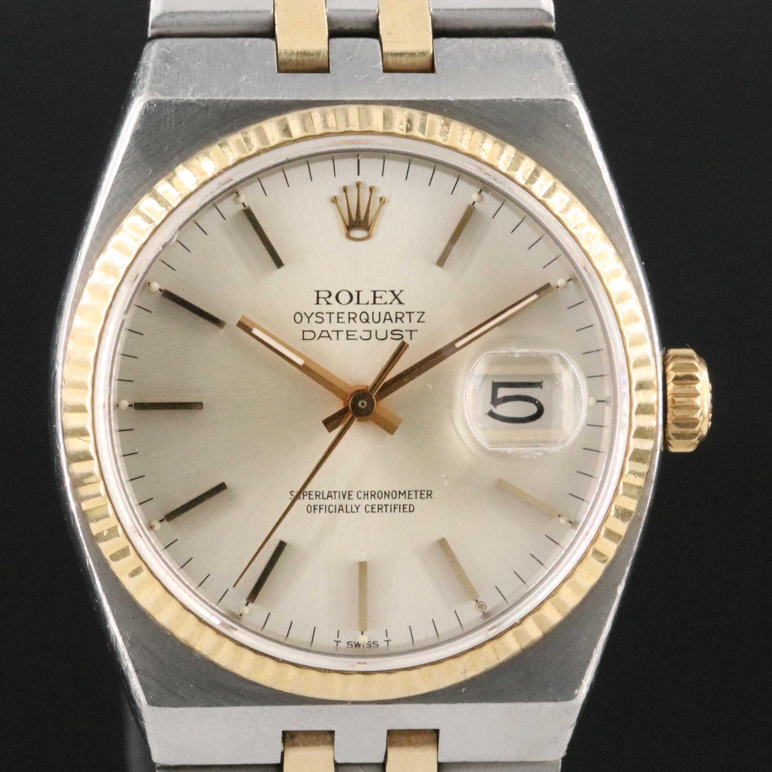 1979 Rolex Datejust Oyster Quartz Watch