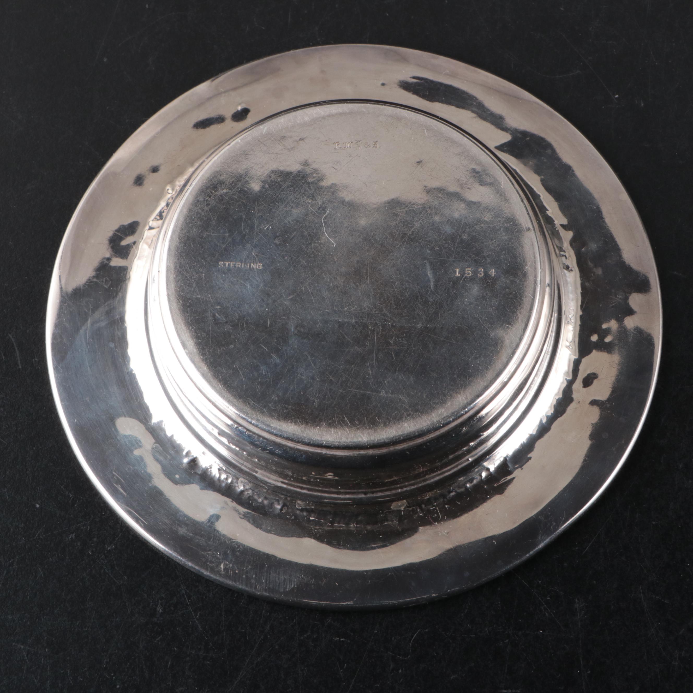 R. Wallace & Sons Sterling Silver Dish with Other Table Accessories