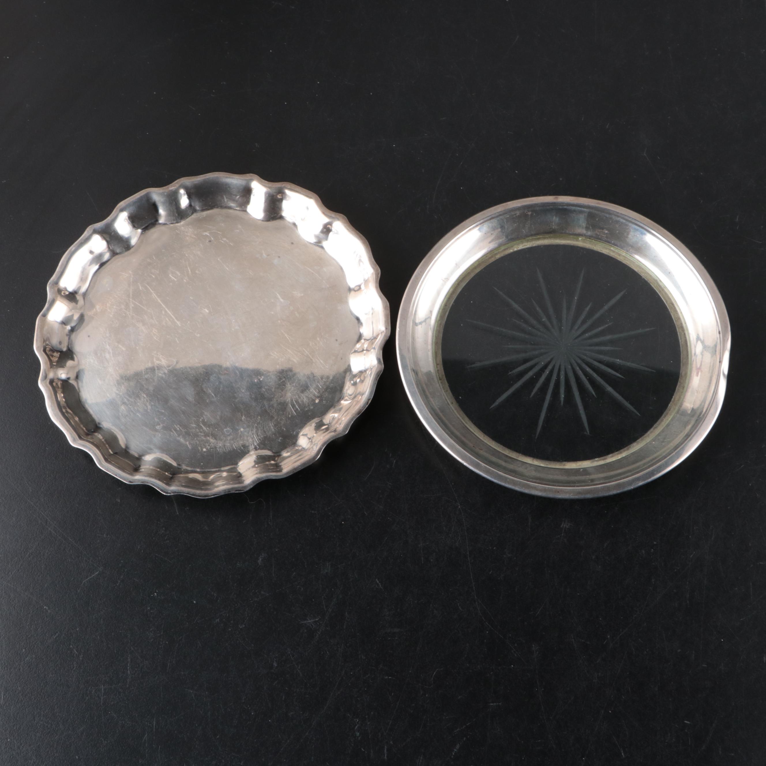 R. Wallace & Sons Sterling Silver Dish with Other Table Accessories