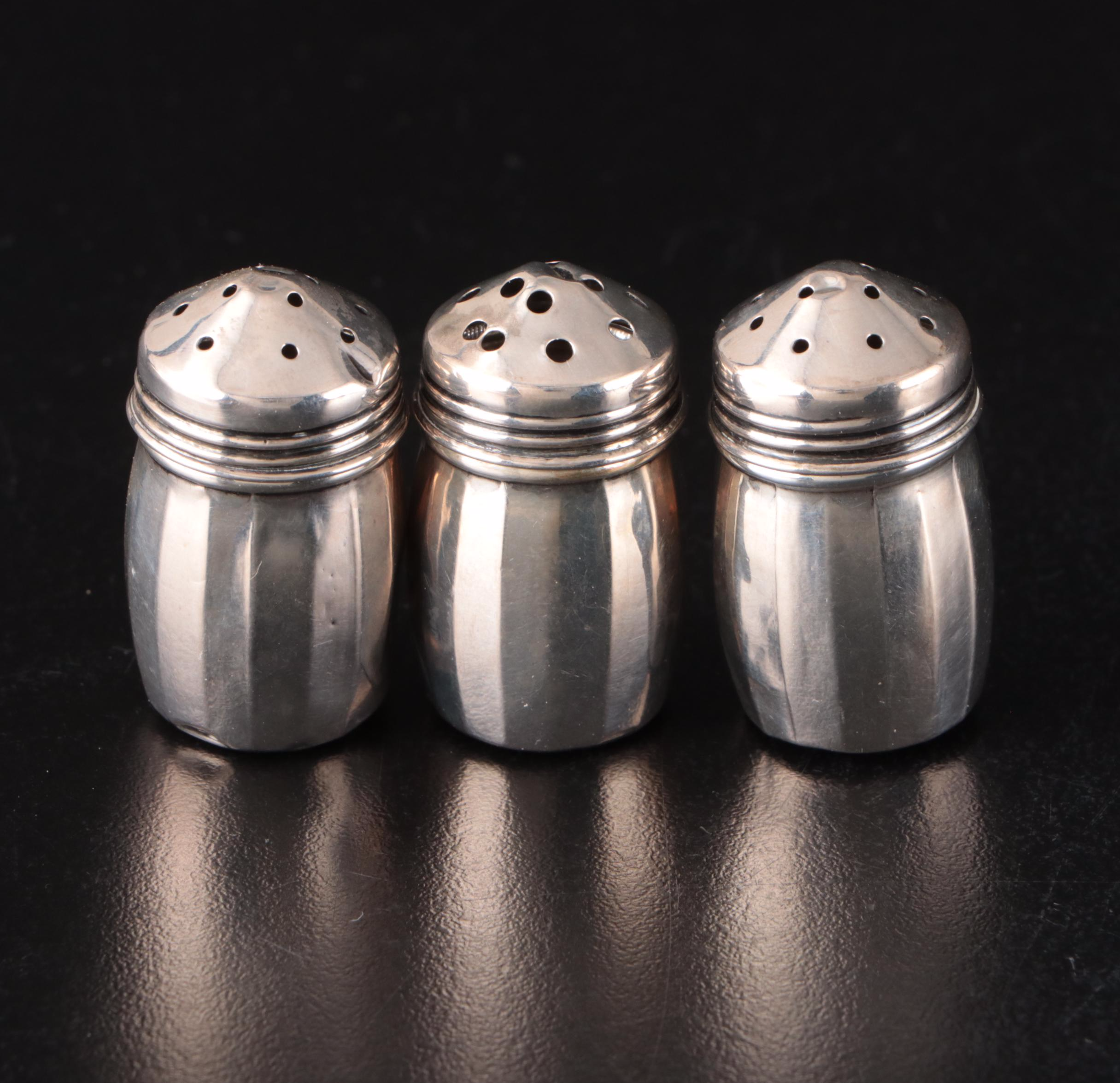 R. Wallace & Sons Sterling Silver Dish with Other Table Accessories