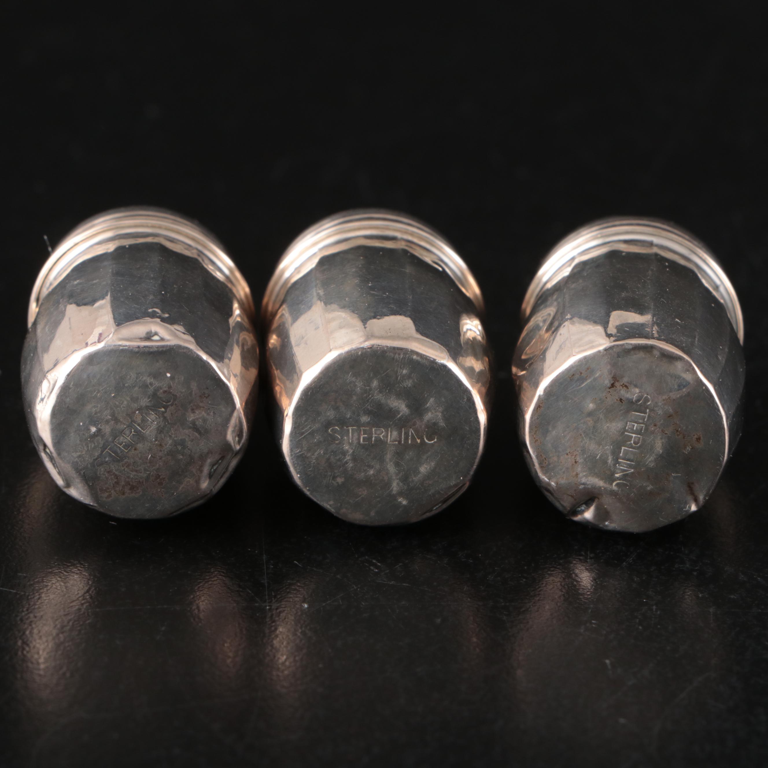 R. Wallace & Sons Sterling Silver Dish with Other Table Accessories