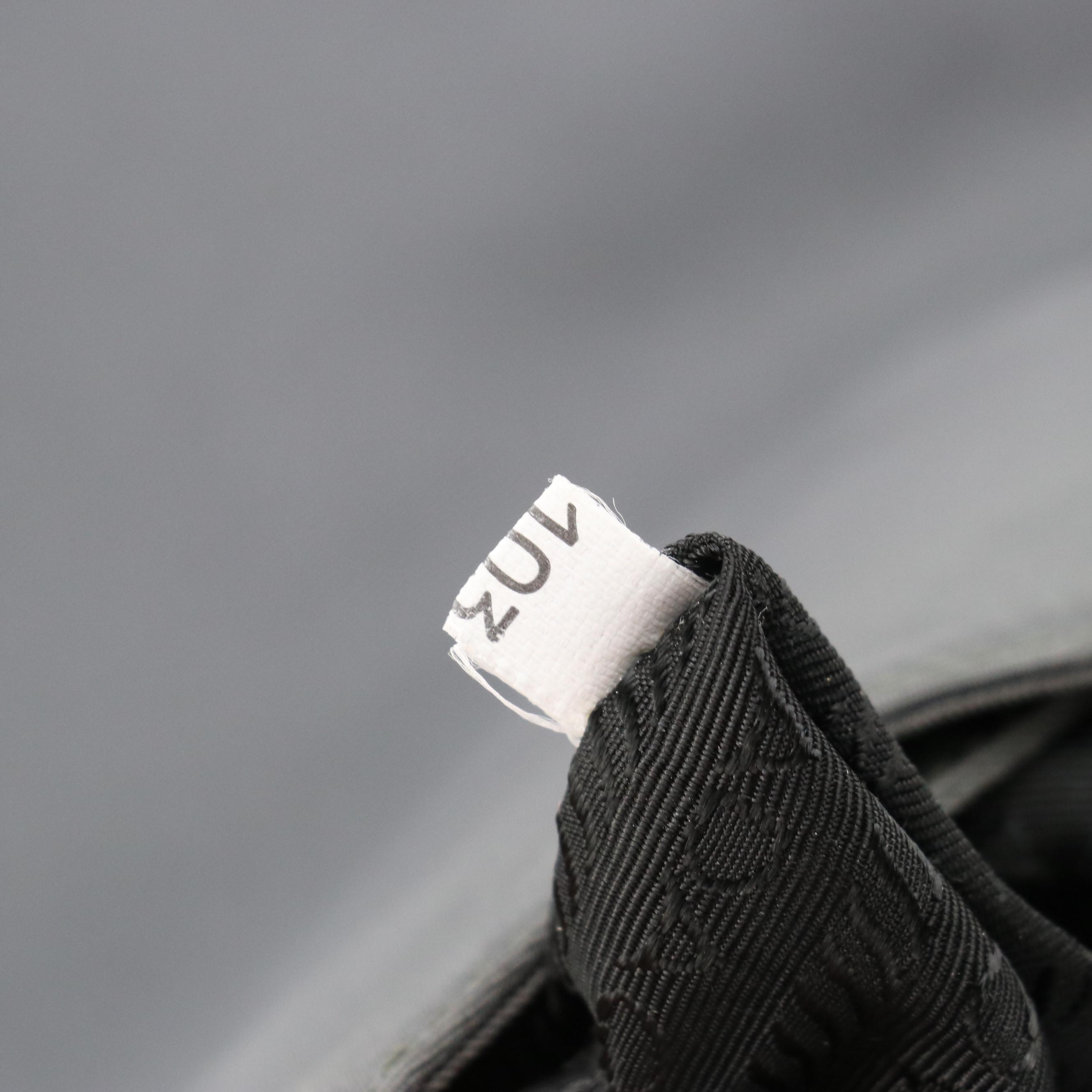 Prada Grey Tessuto Nylon Shoulder Bag