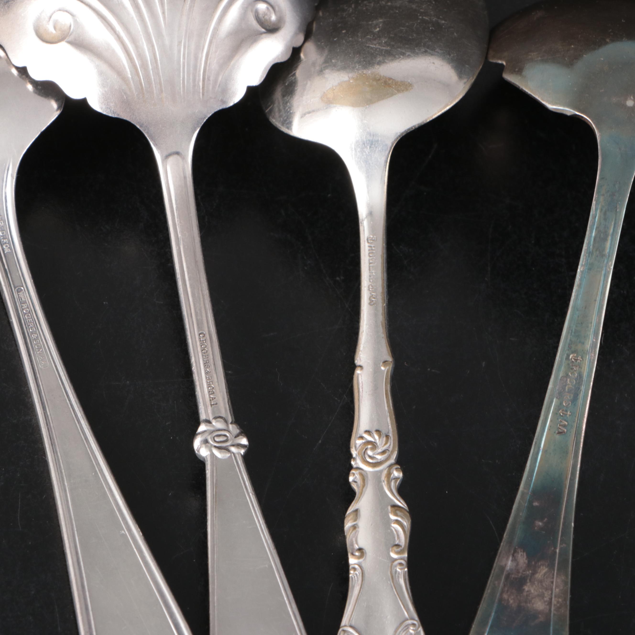 Wm. Rogers & Son with Other Silver Plate Flatware