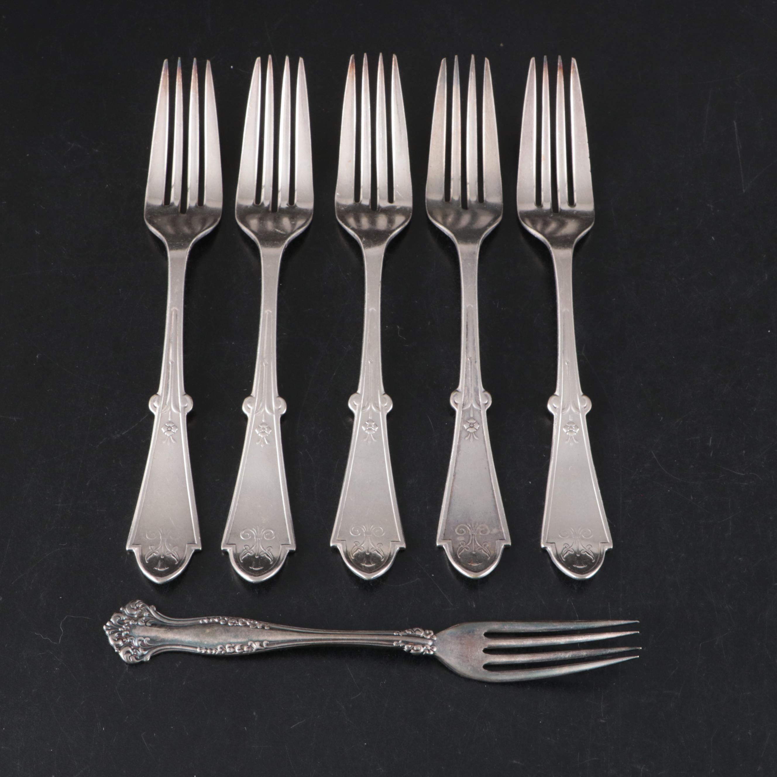Wm. Rogers & Son with Other Silver Plate Flatware