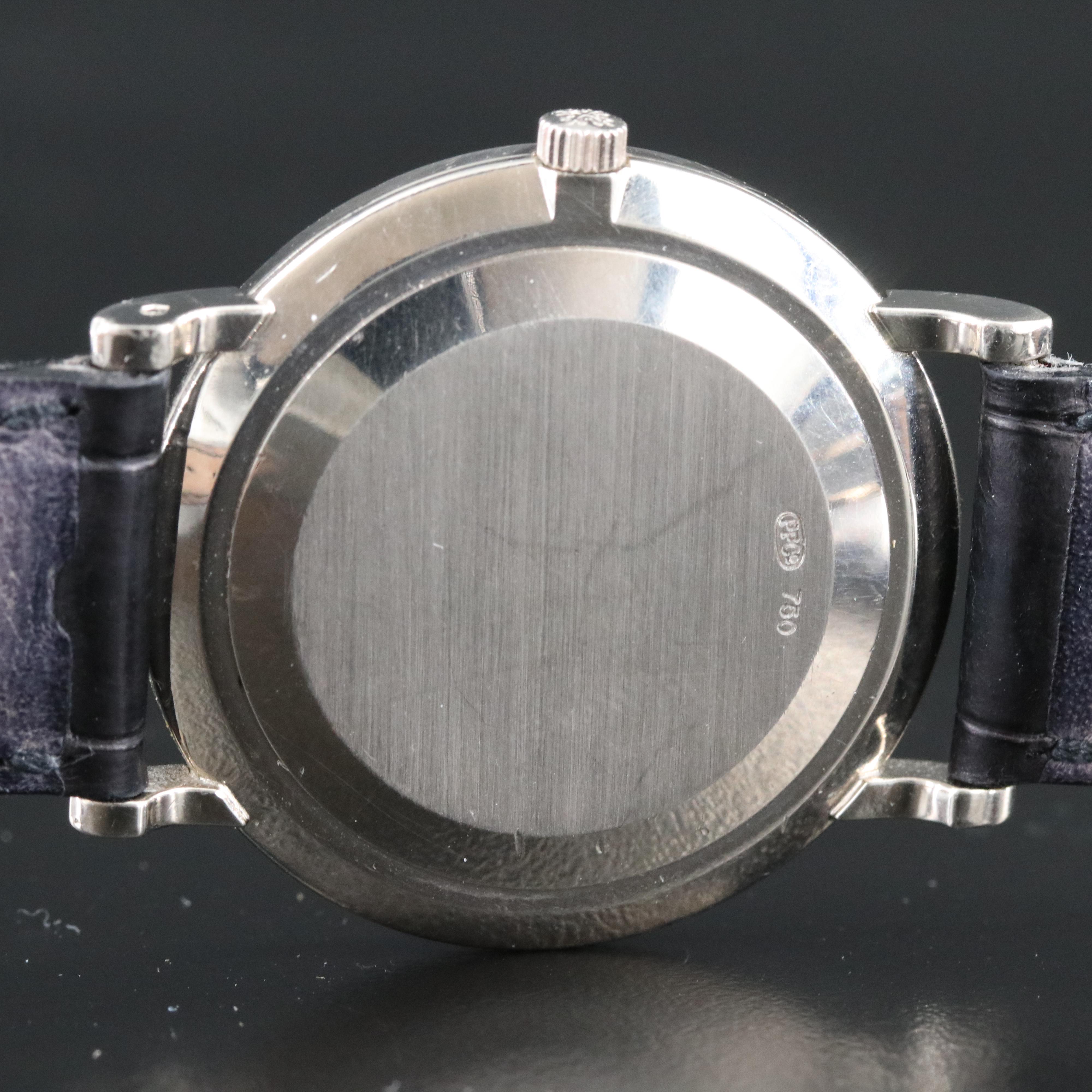 Patek Philippe Calatrava 5022G "Officer's Dial" 33mm 18K Gold Automatic Watch