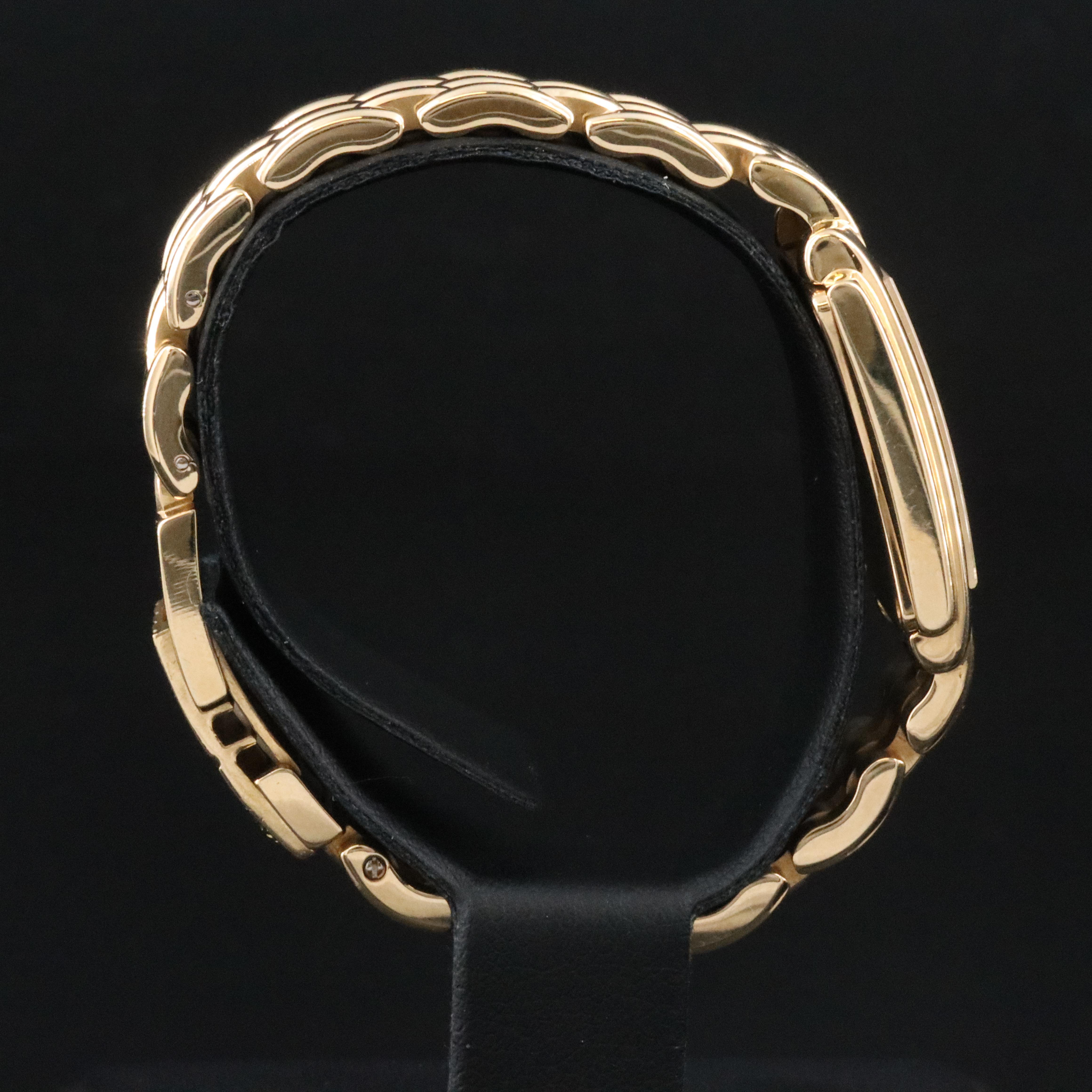 Patek Philippe Gondolo ref. 4824/1 White 22mm 18K Gold Quartz Watch