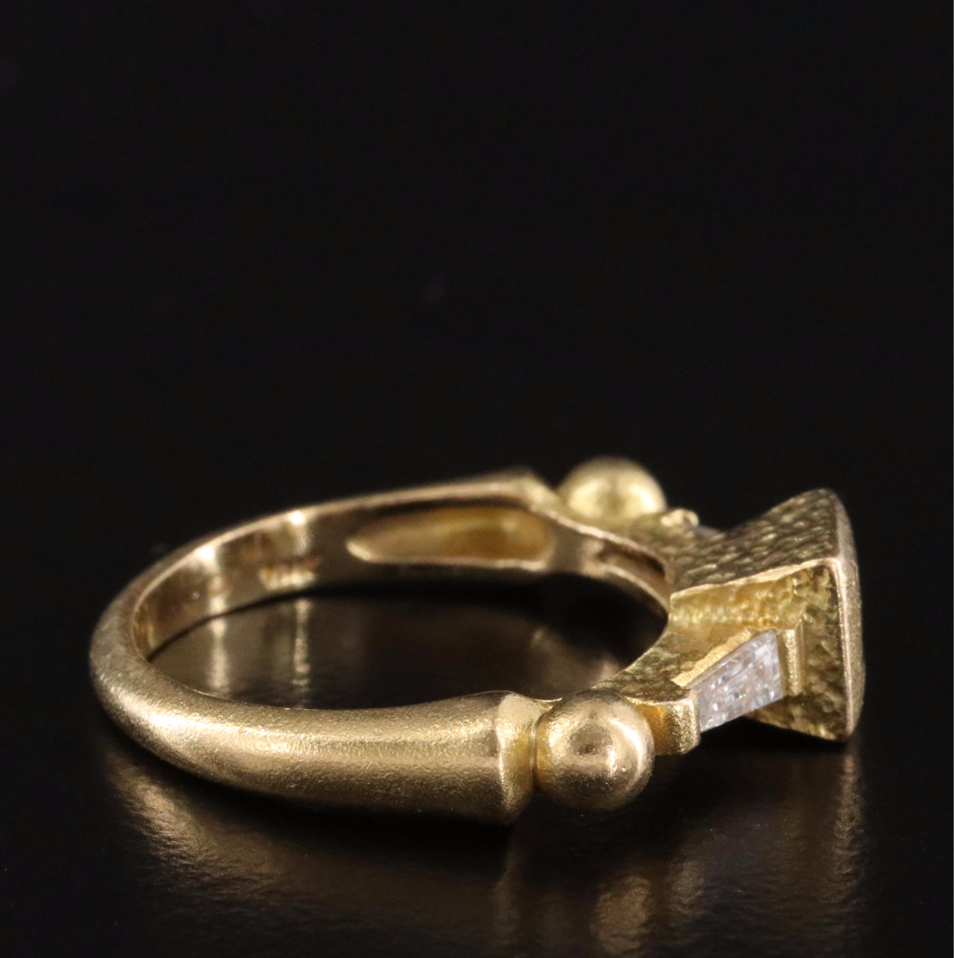 Paul Morelli 18K 0.53 CTW Diamond Ring