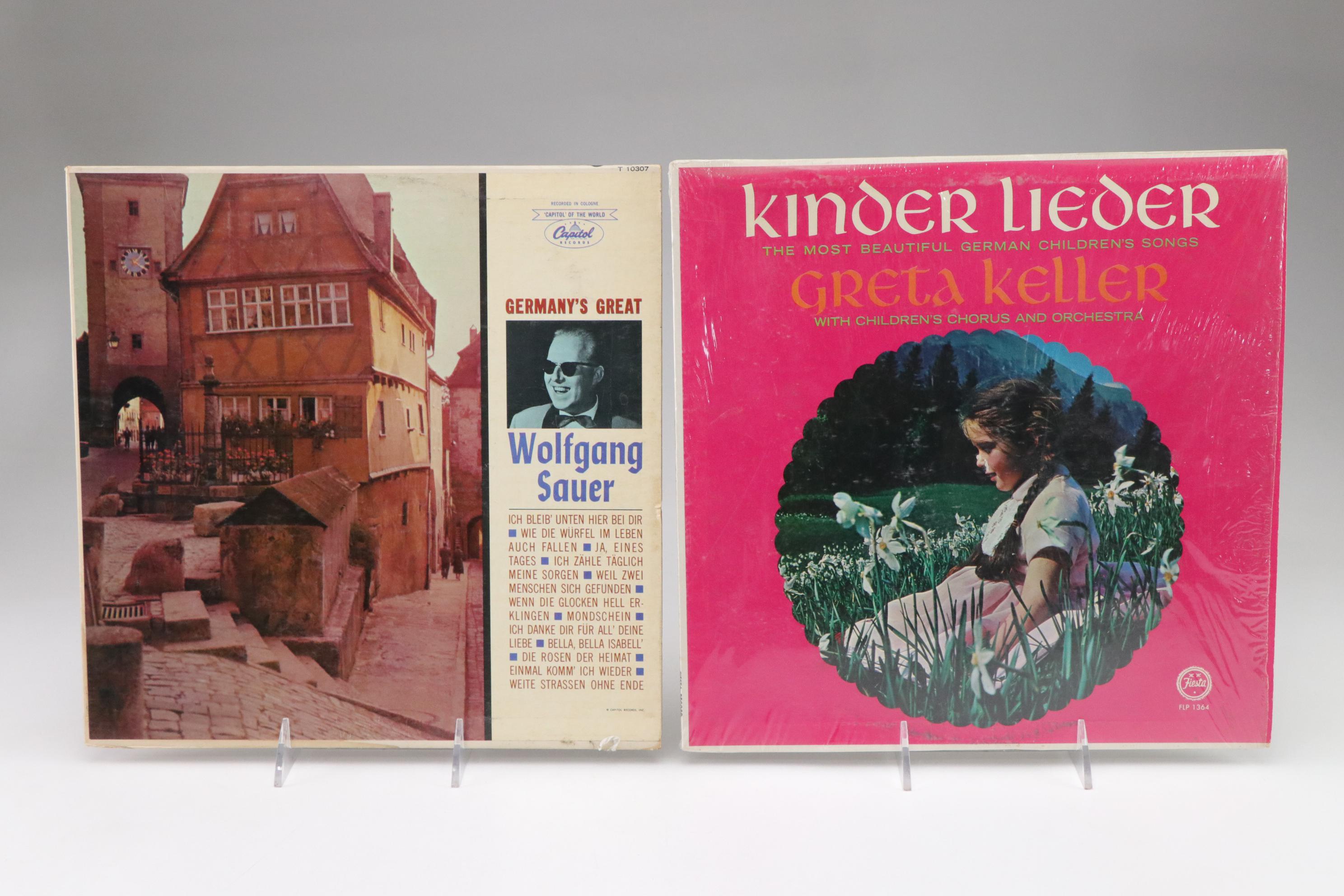 "The Singing Nun" with Lolita, The Sistine Choir & More Vinyl Record Albums, 60s