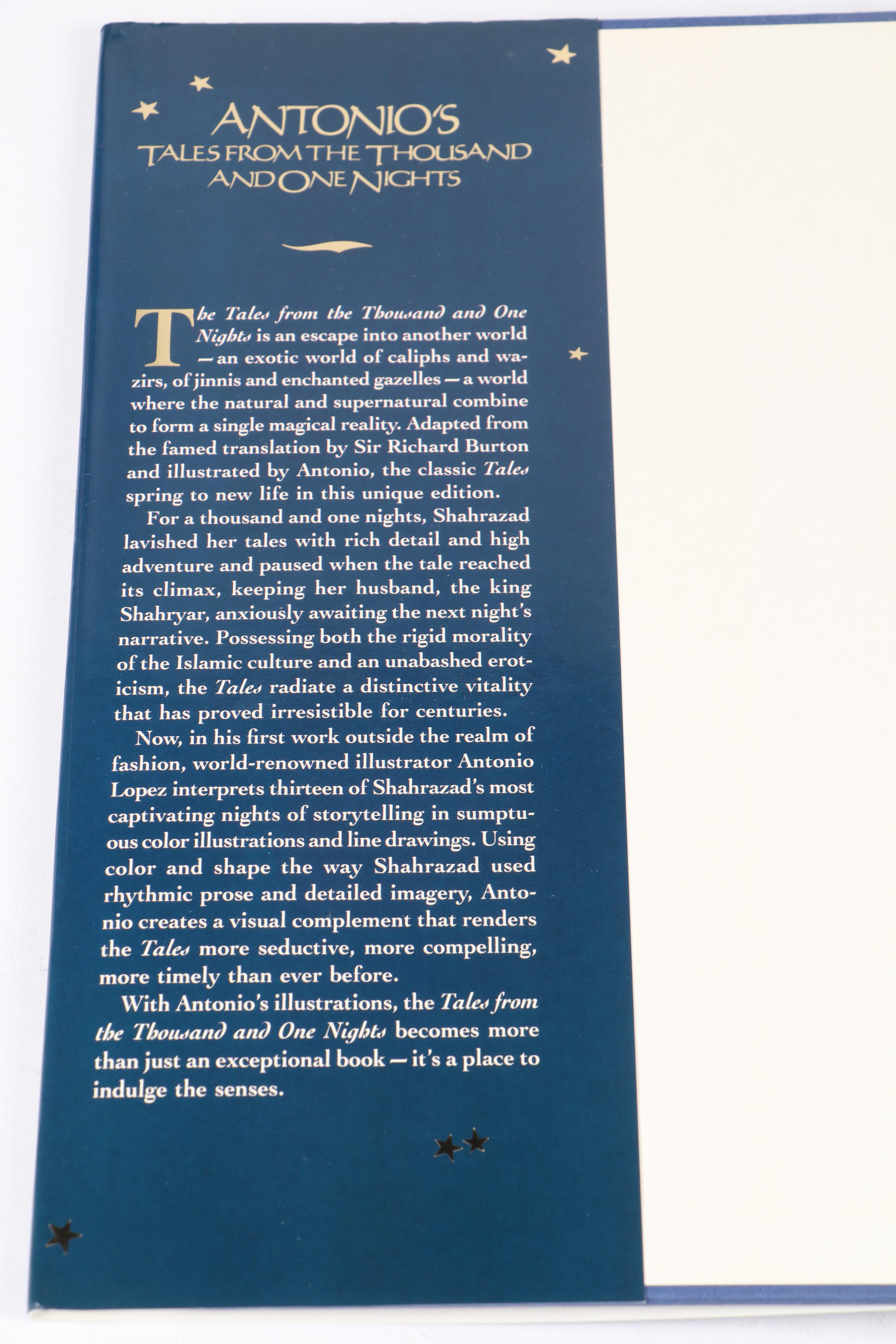 Antonio Lopez Illustrated First Edition "Tales from the Thousand and One Nights"