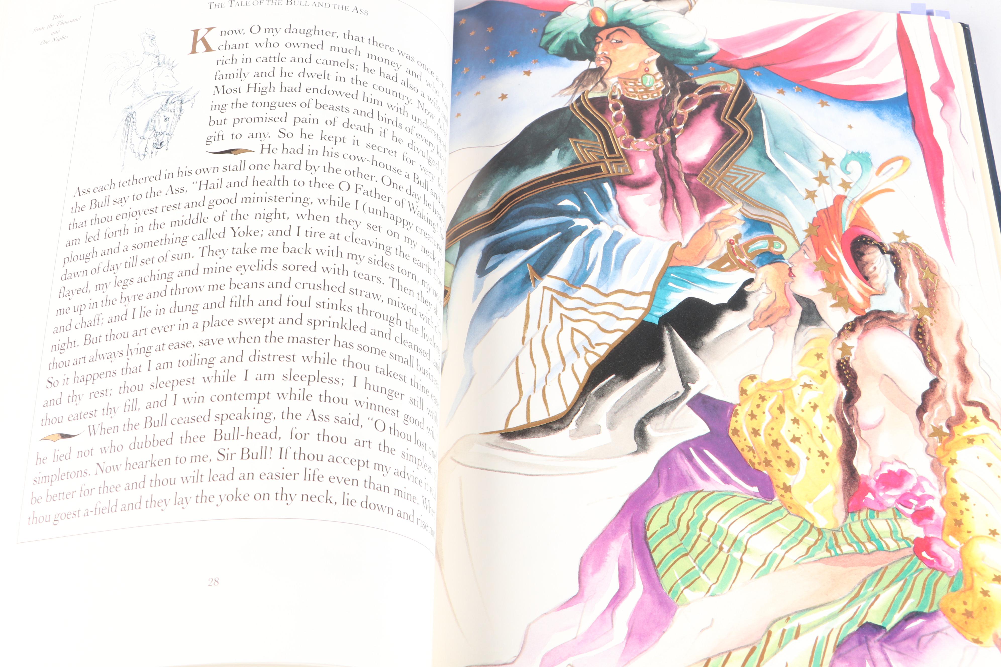 Antonio Lopez Illustrated First Edition "Tales from the Thousand and One Nights"