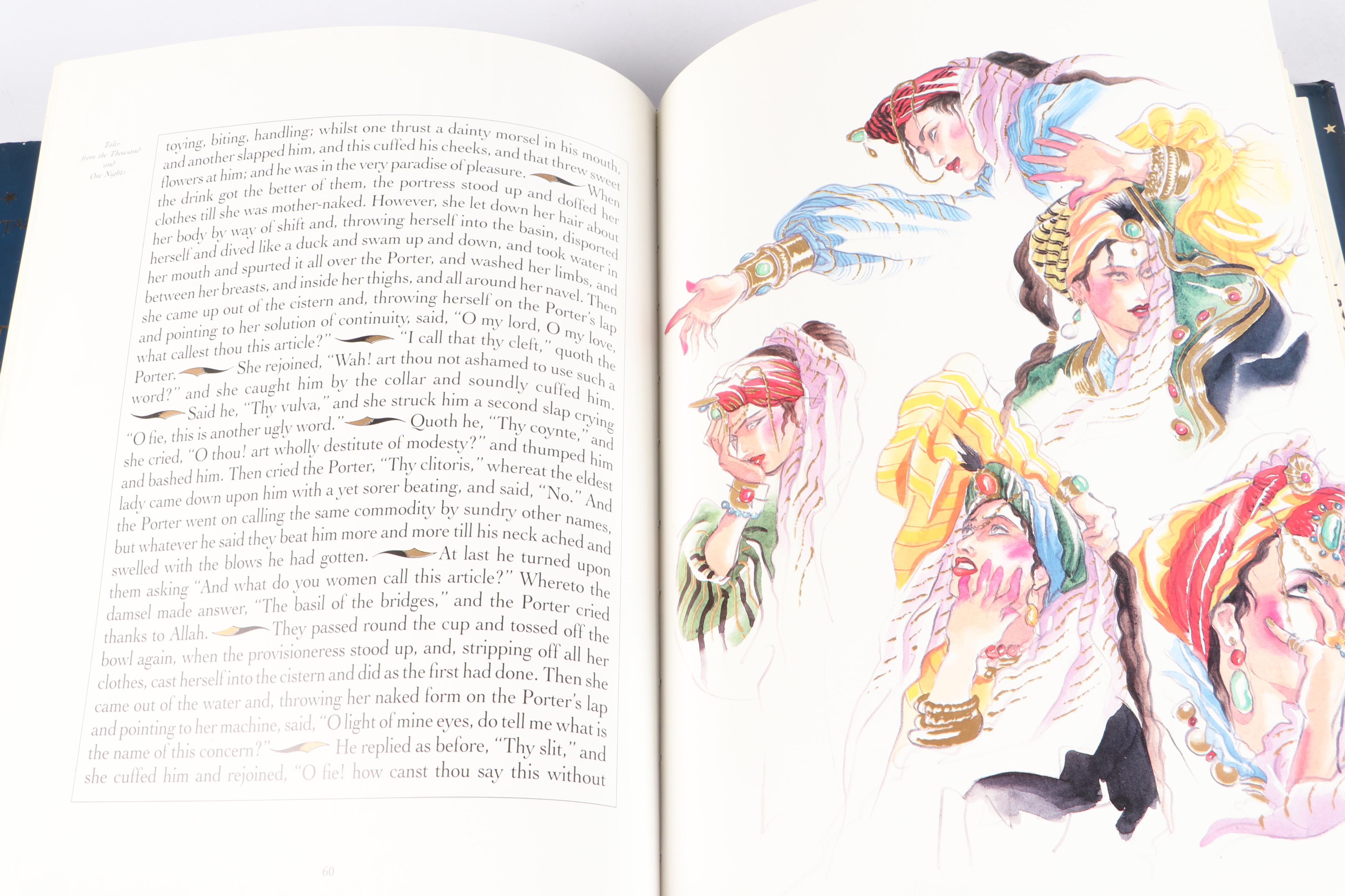 Antonio Lopez Illustrated First Edition "Tales from the Thousand and One Nights"