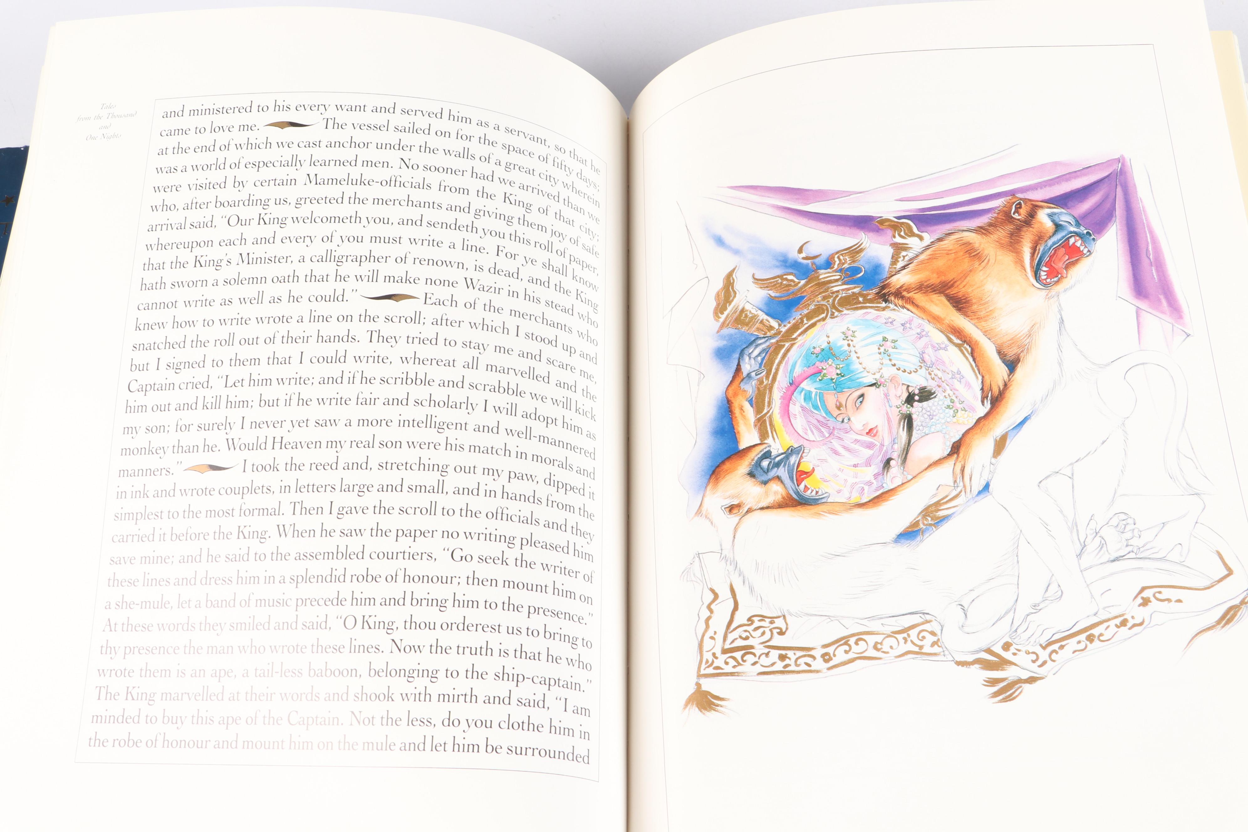 Antonio Lopez Illustrated First Edition "Tales from the Thousand and One Nights"