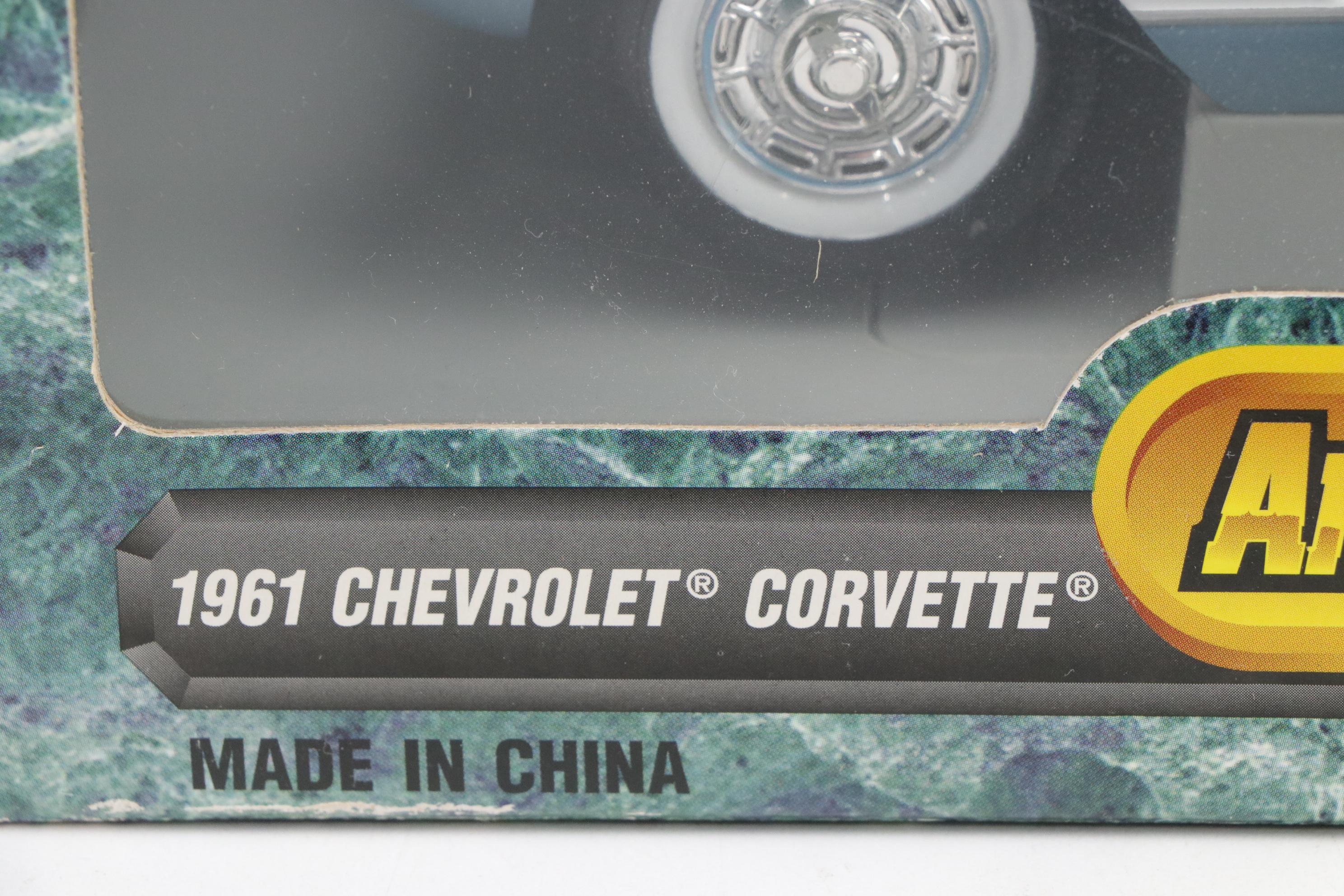 ERTL "American Muscle" 1961 Chevrolet Corvette and Other Diecast Cars