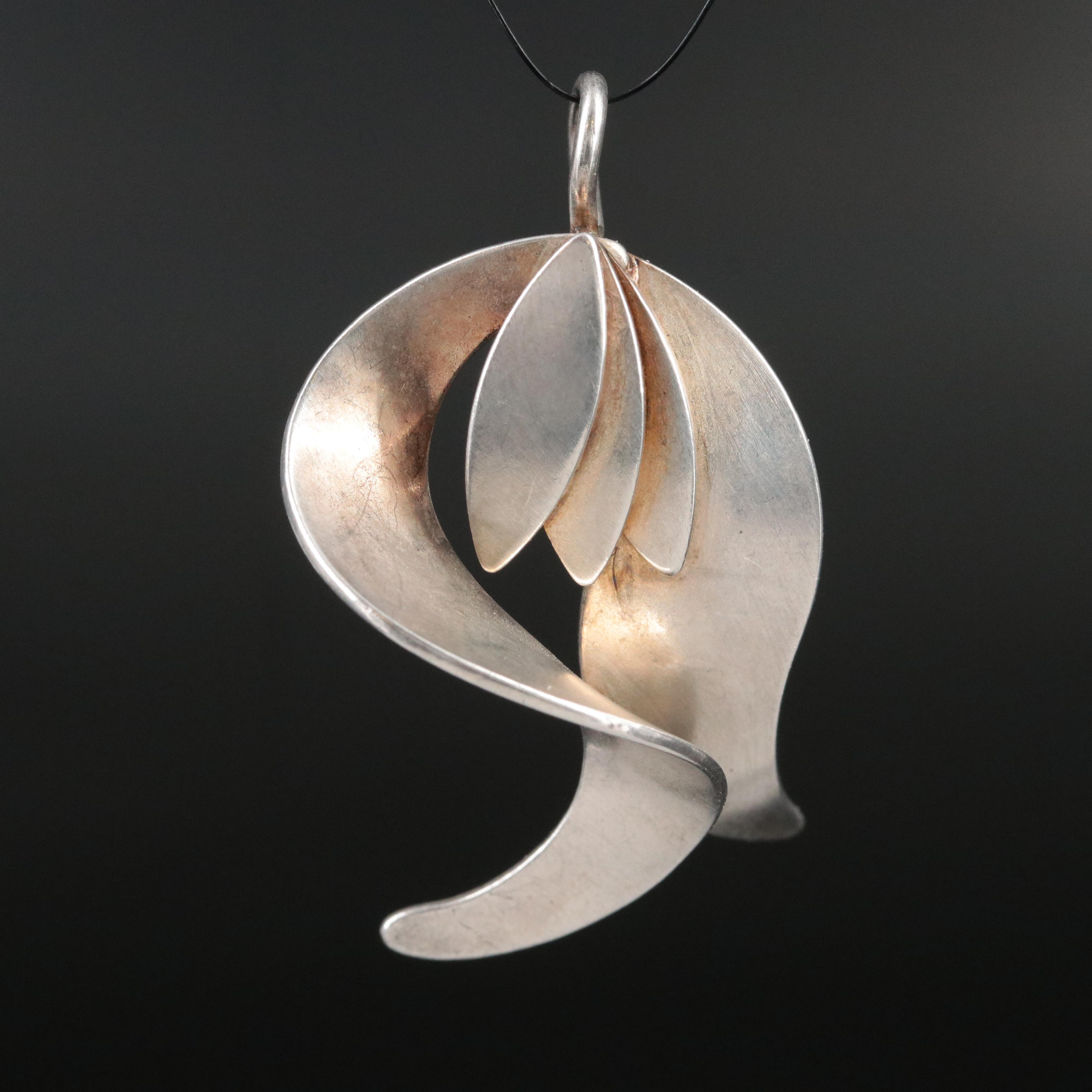 Sterling Modern Pendant