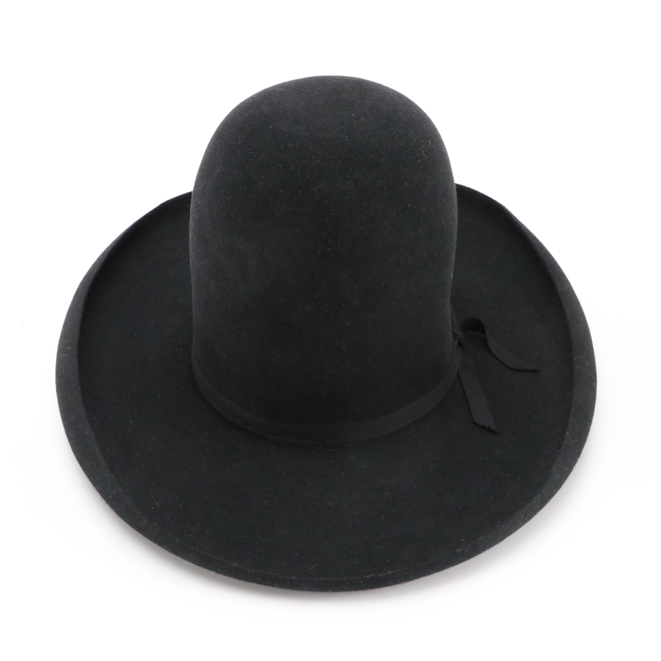Akubra Tom Mix Sombrero Open Crown Fur Felt Hat