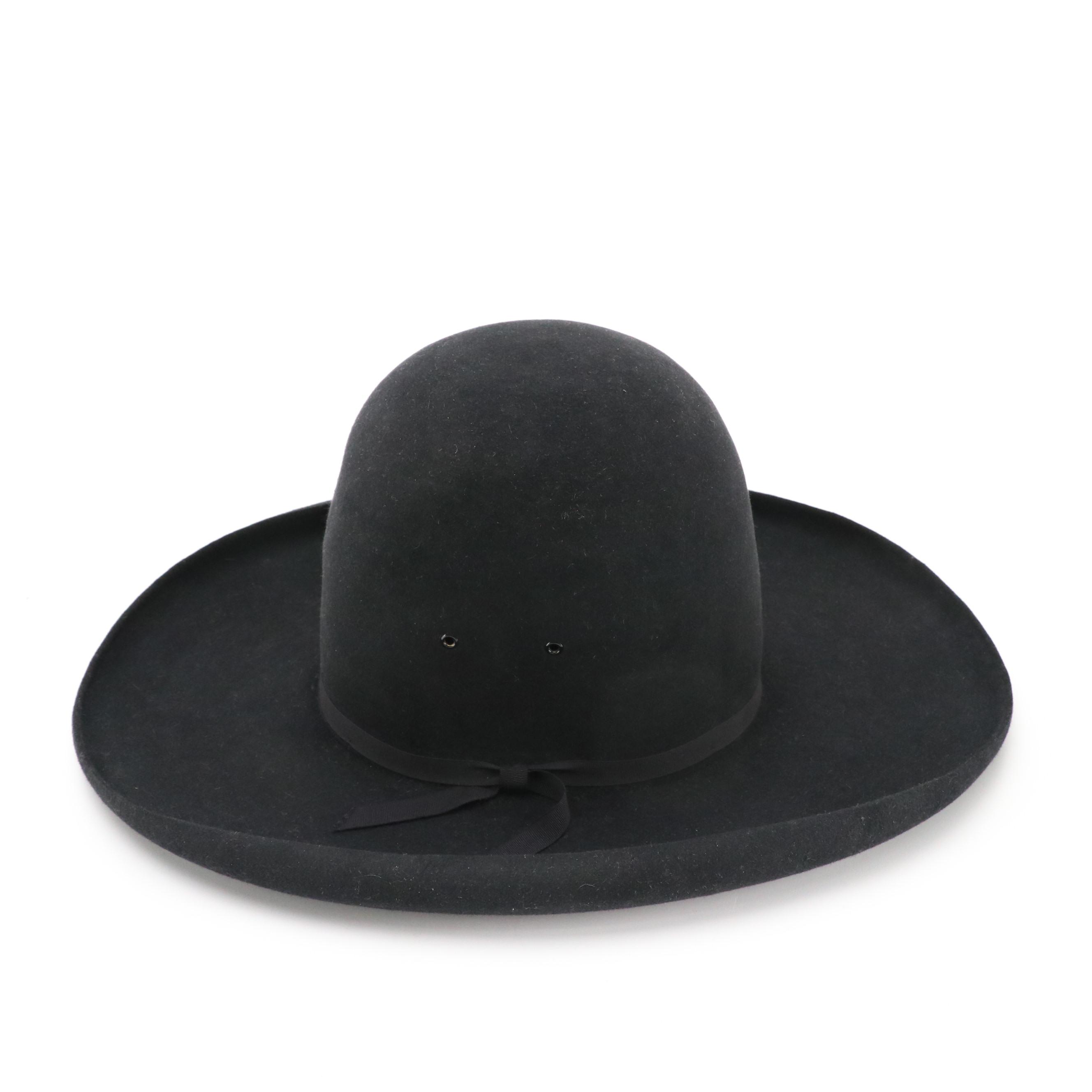 Akubra Tom Mix Sombrero Open Crown Fur Felt Hat