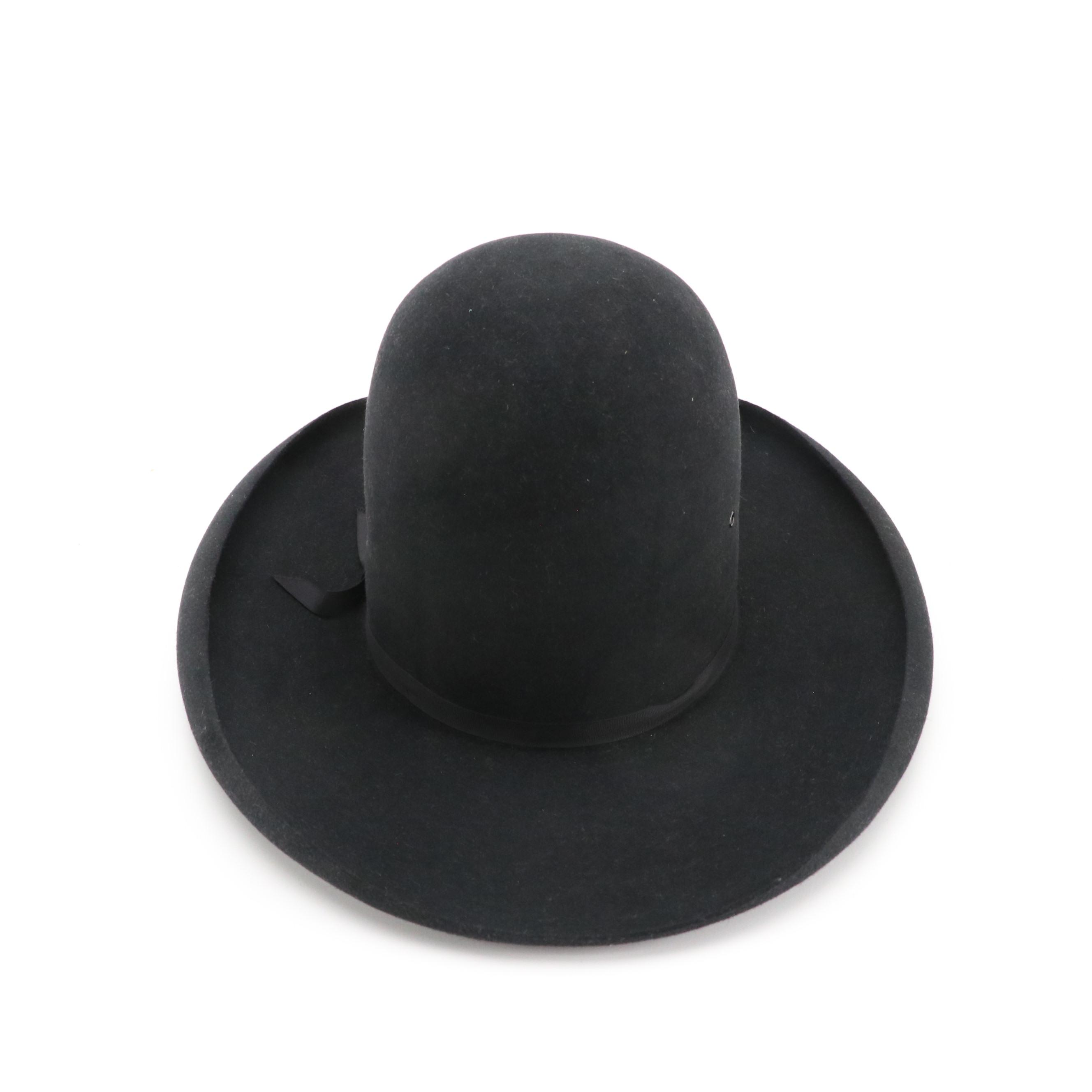 Akubra Tom Mix Sombrero Open Crown Fur Felt Hat