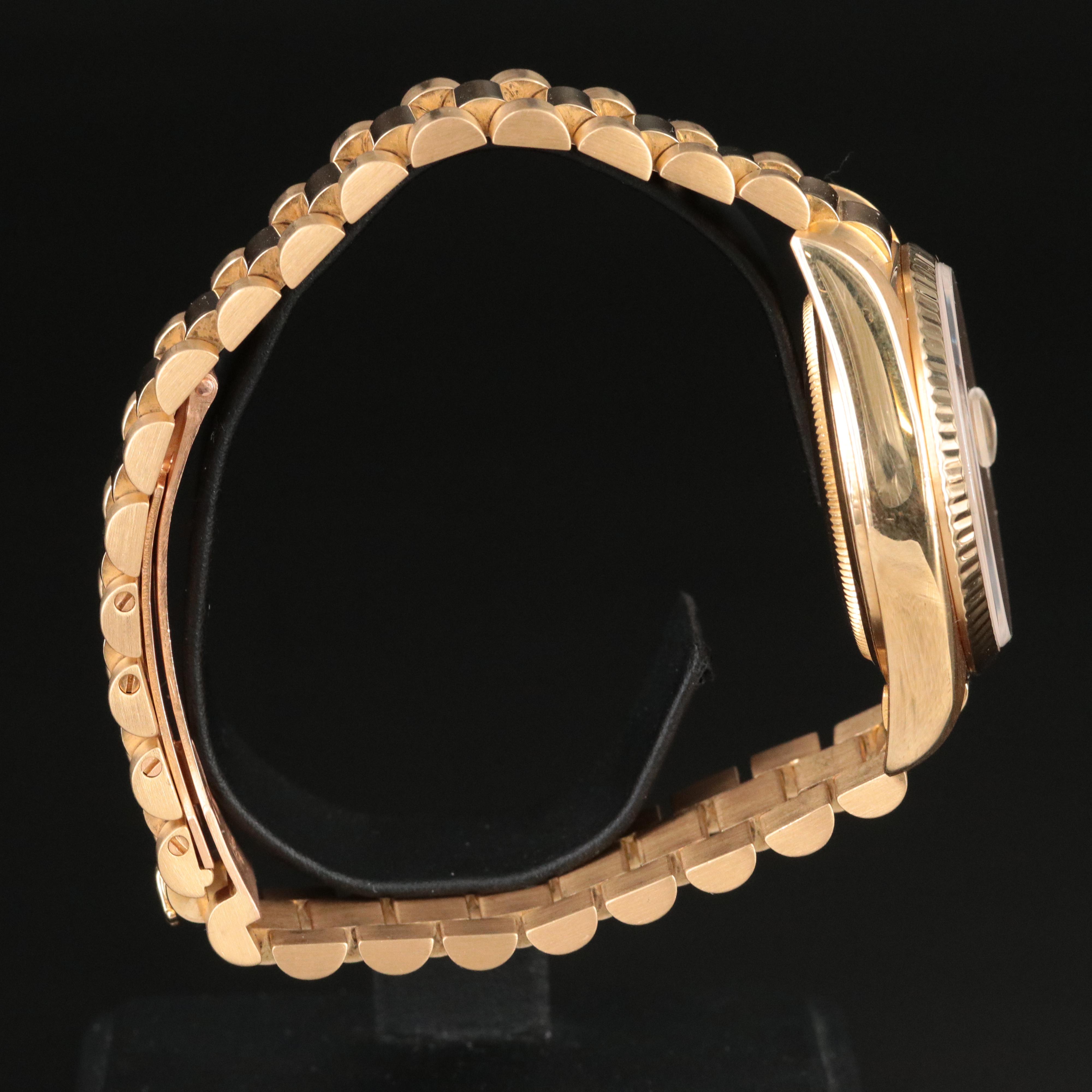 1985 Rolex Day-Date 18K President Watch