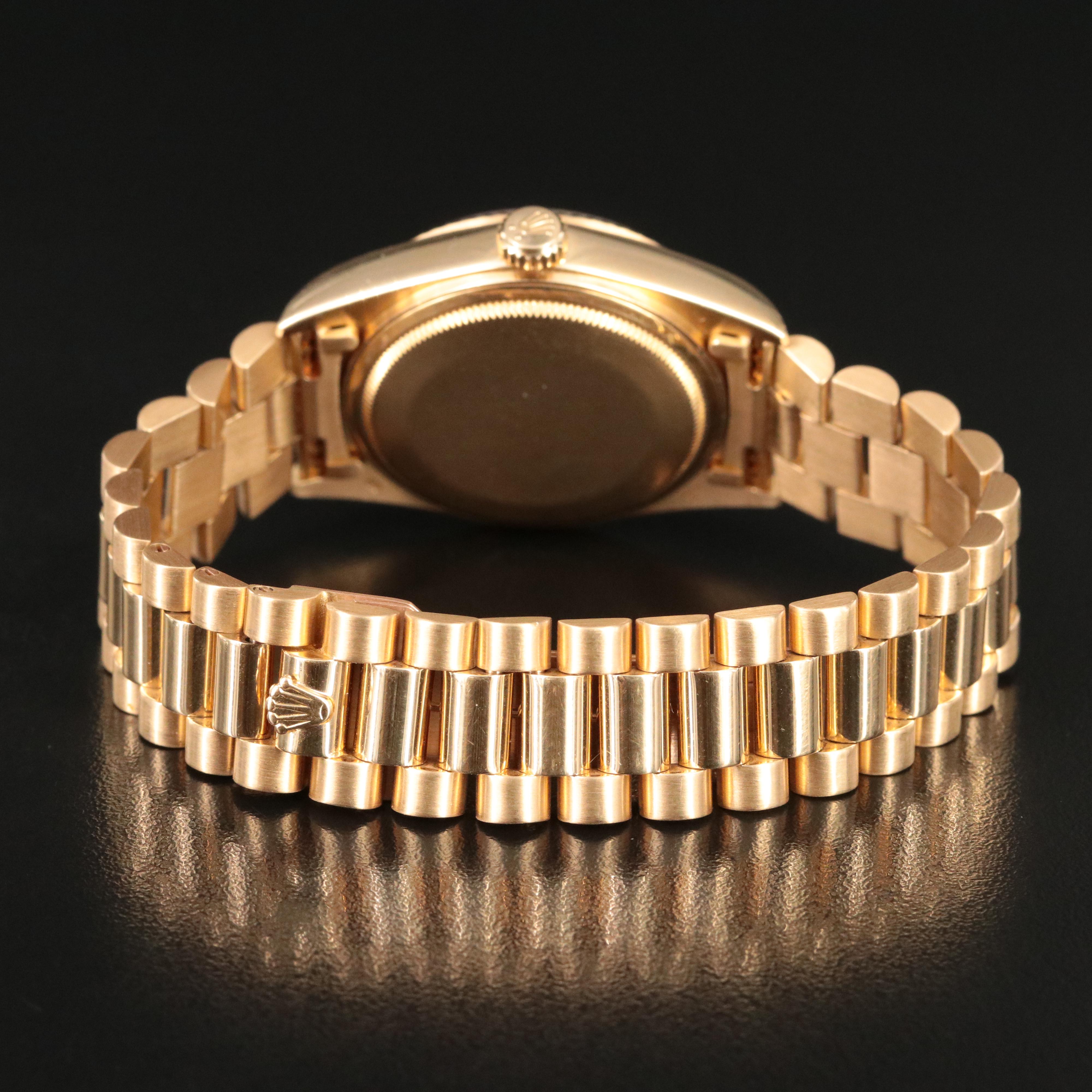 1985 Rolex Day-Date 18K President Watch