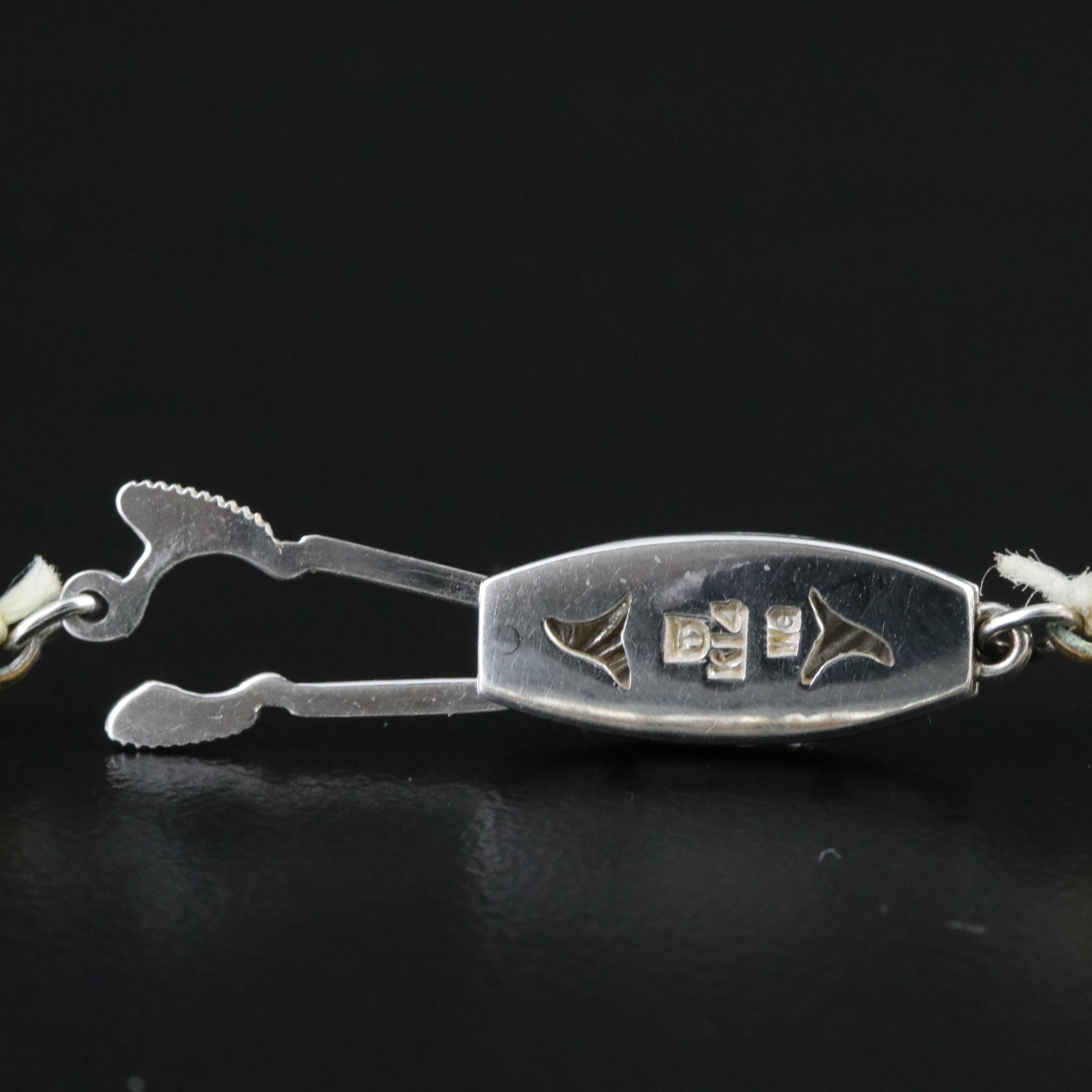 Tasaki Pearl Necklace with 14K Clasp