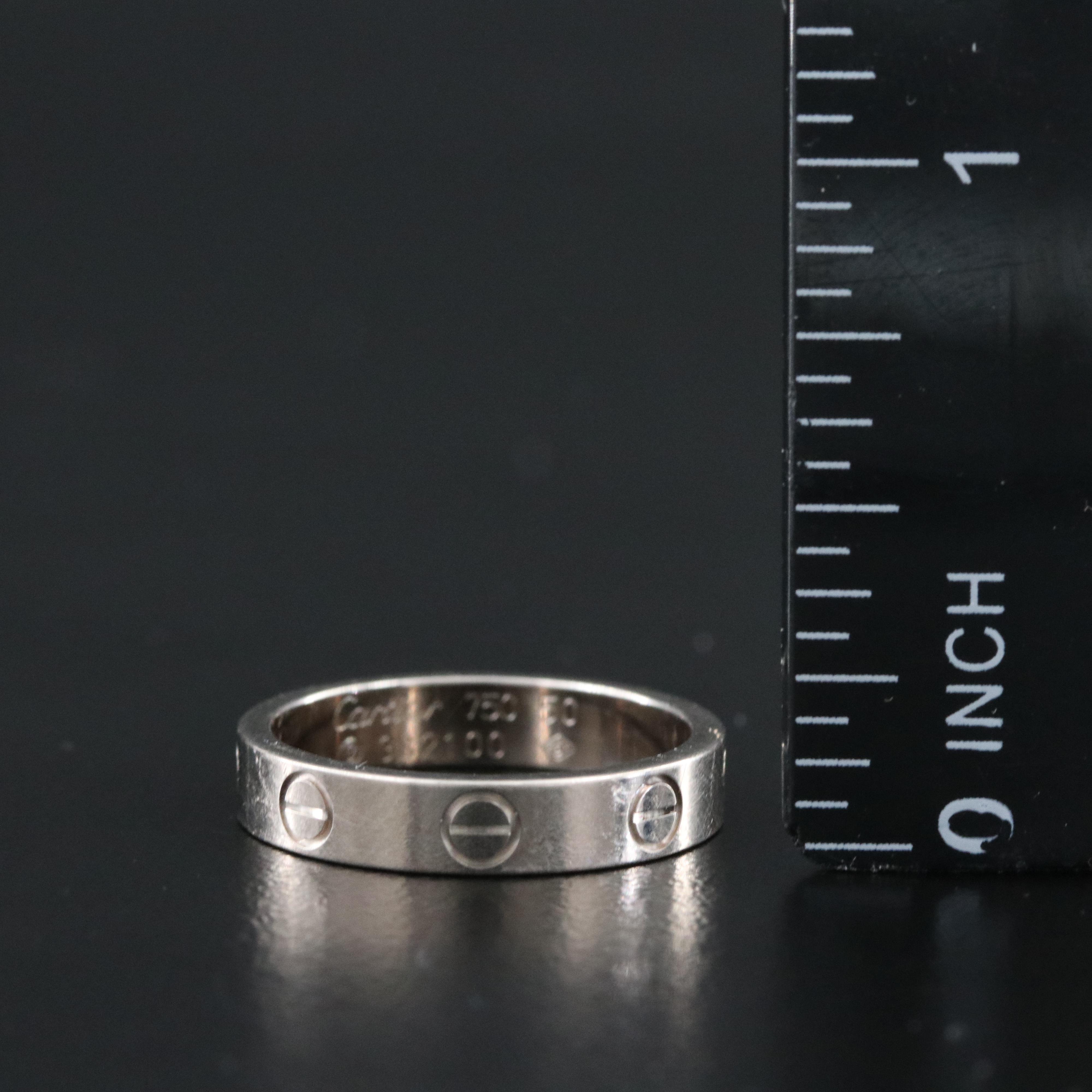 Cartier LOVE 18K Ring