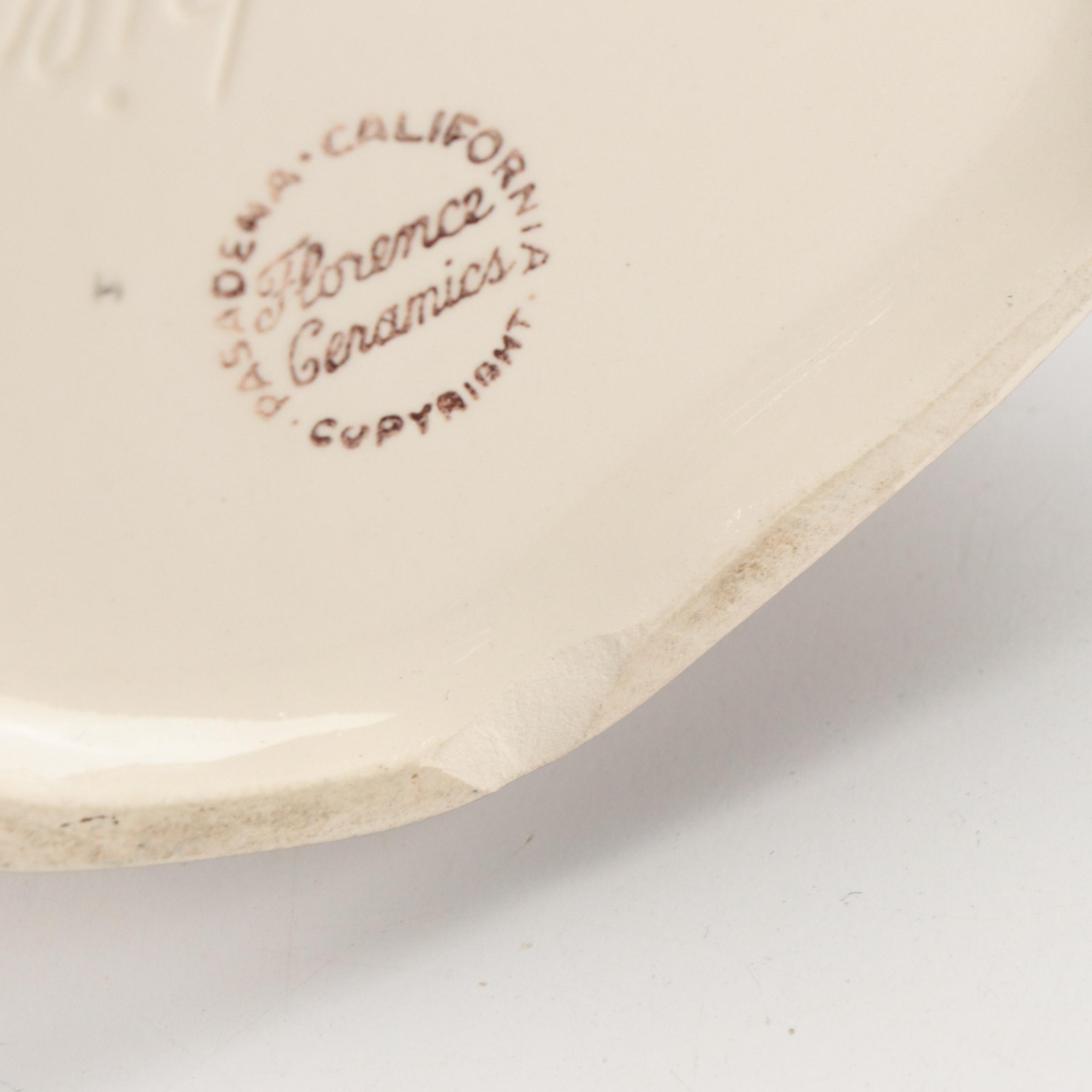 Florence Ceramics "Blue Boy", "Pinkie", and Other Figures