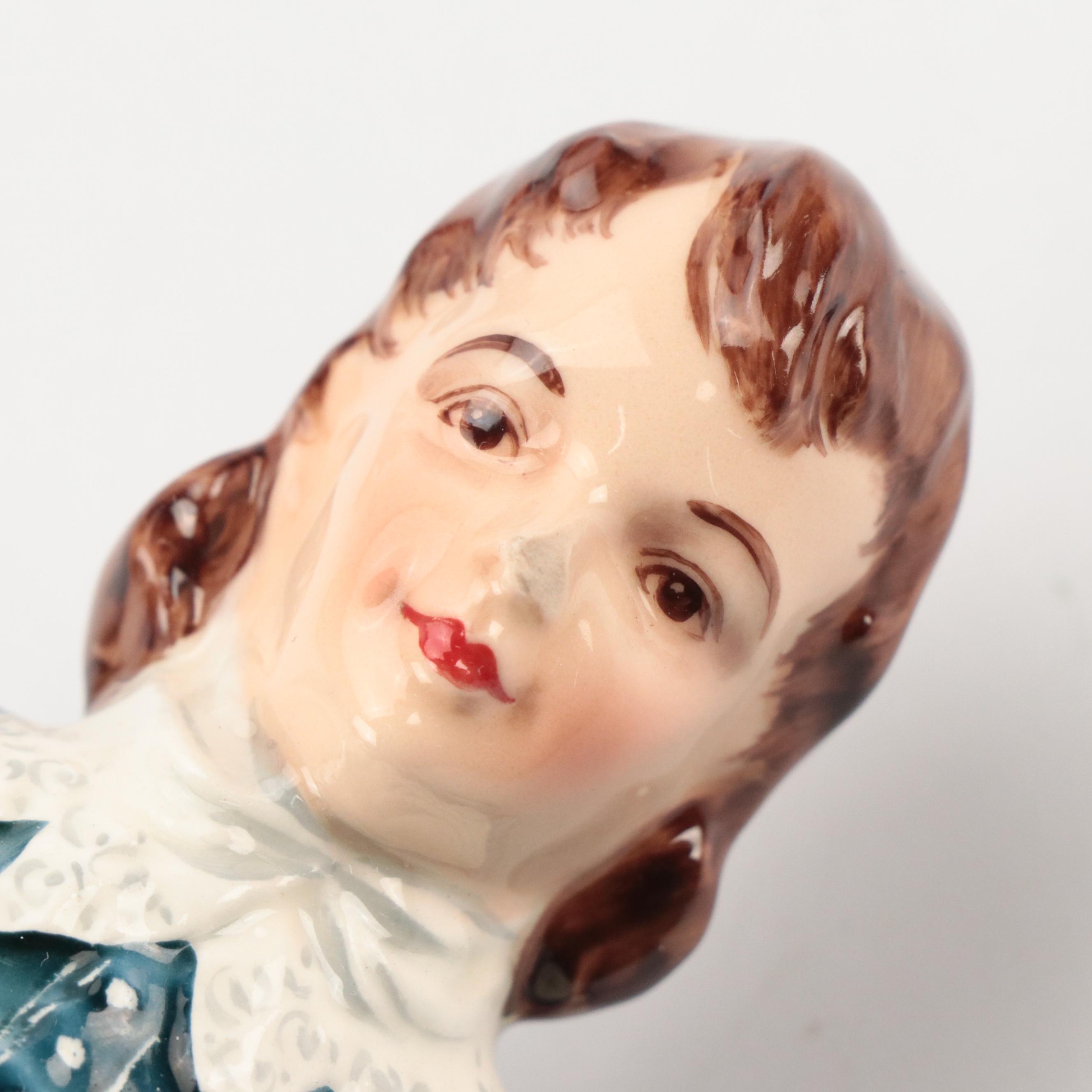 Florence Ceramics "Blue Boy", "Pinkie", and Other Figures