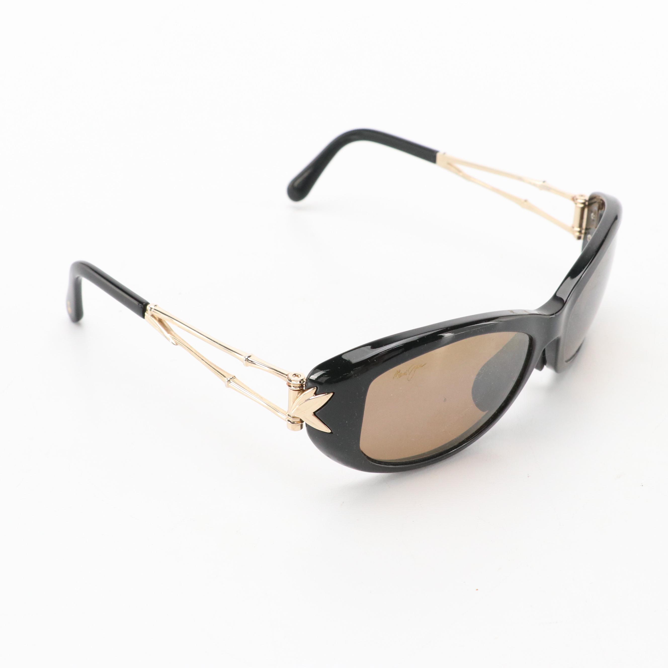 Maui Jim MJ-215-16 "Alana" and MJ-203-02 "Lehua" Sunglasses in Cases