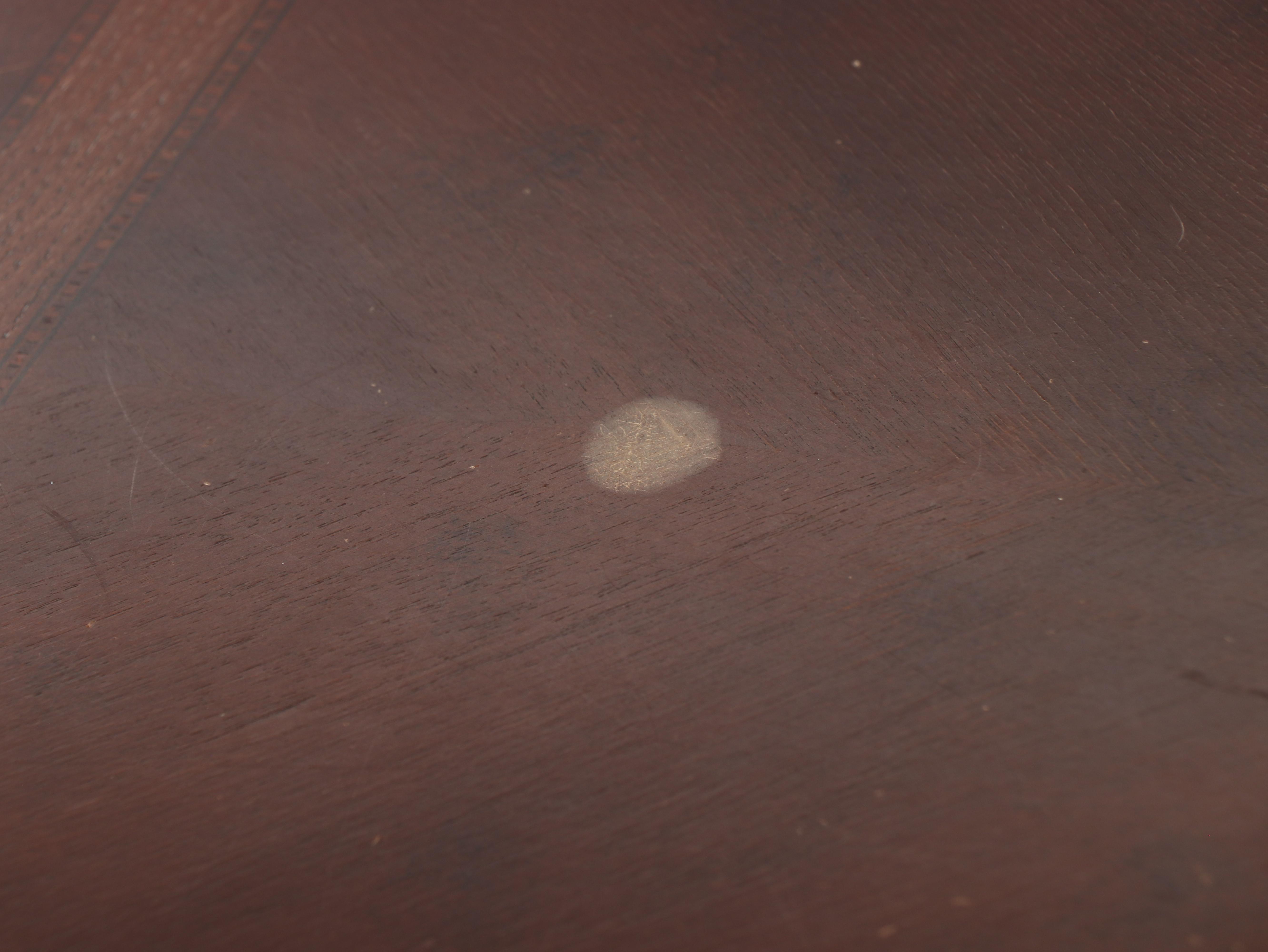 The Bombay Company Classical Style Mahogany and Marquetry Writing Table