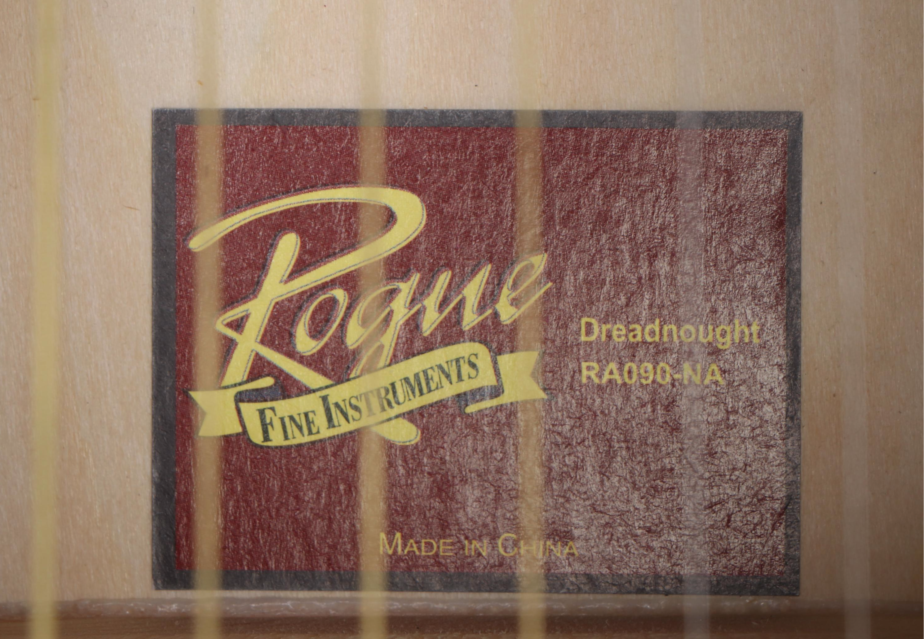 Donald Trump Wrapped Rogue Dreadnought RA 090-NA Acoustic Guitar