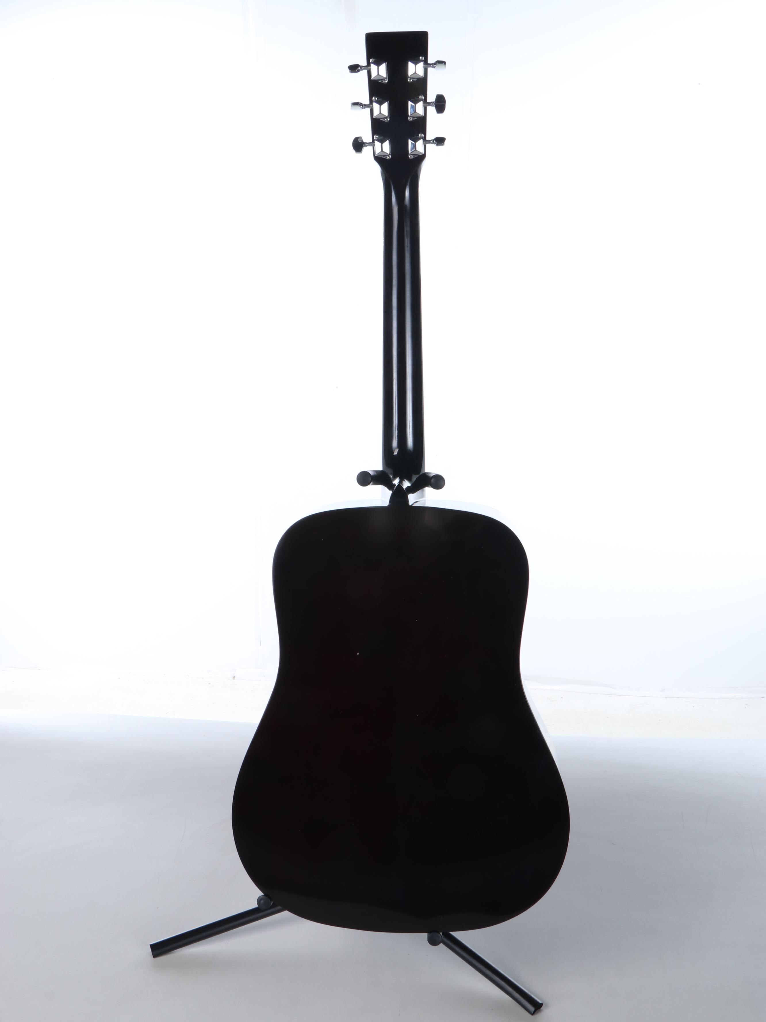 Donald Trump Wrapped Rogue Dreadnought RA 090-NA Acoustic Guitar