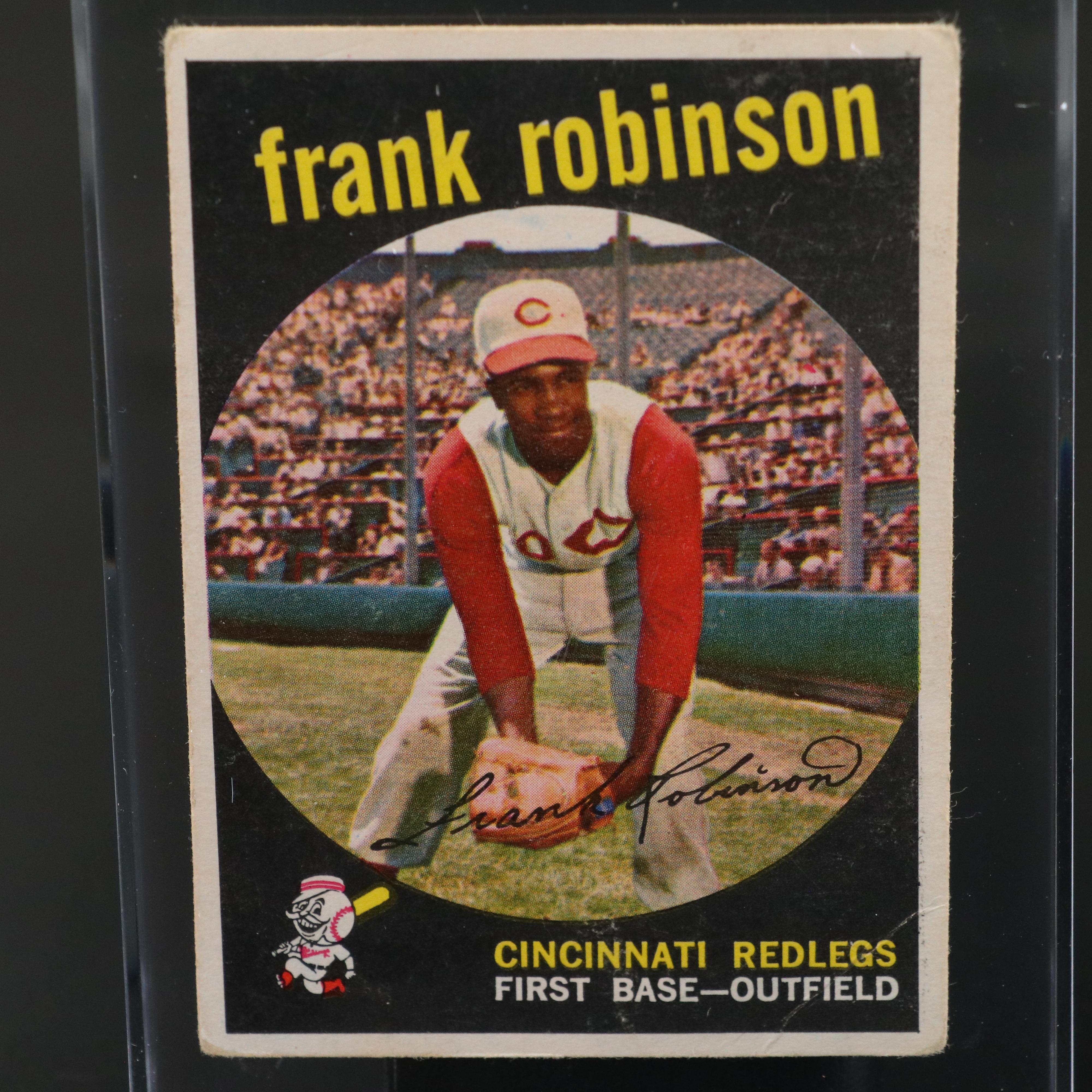 1959 Topps Frank Robinson Cincinnati Reds Baseball Card