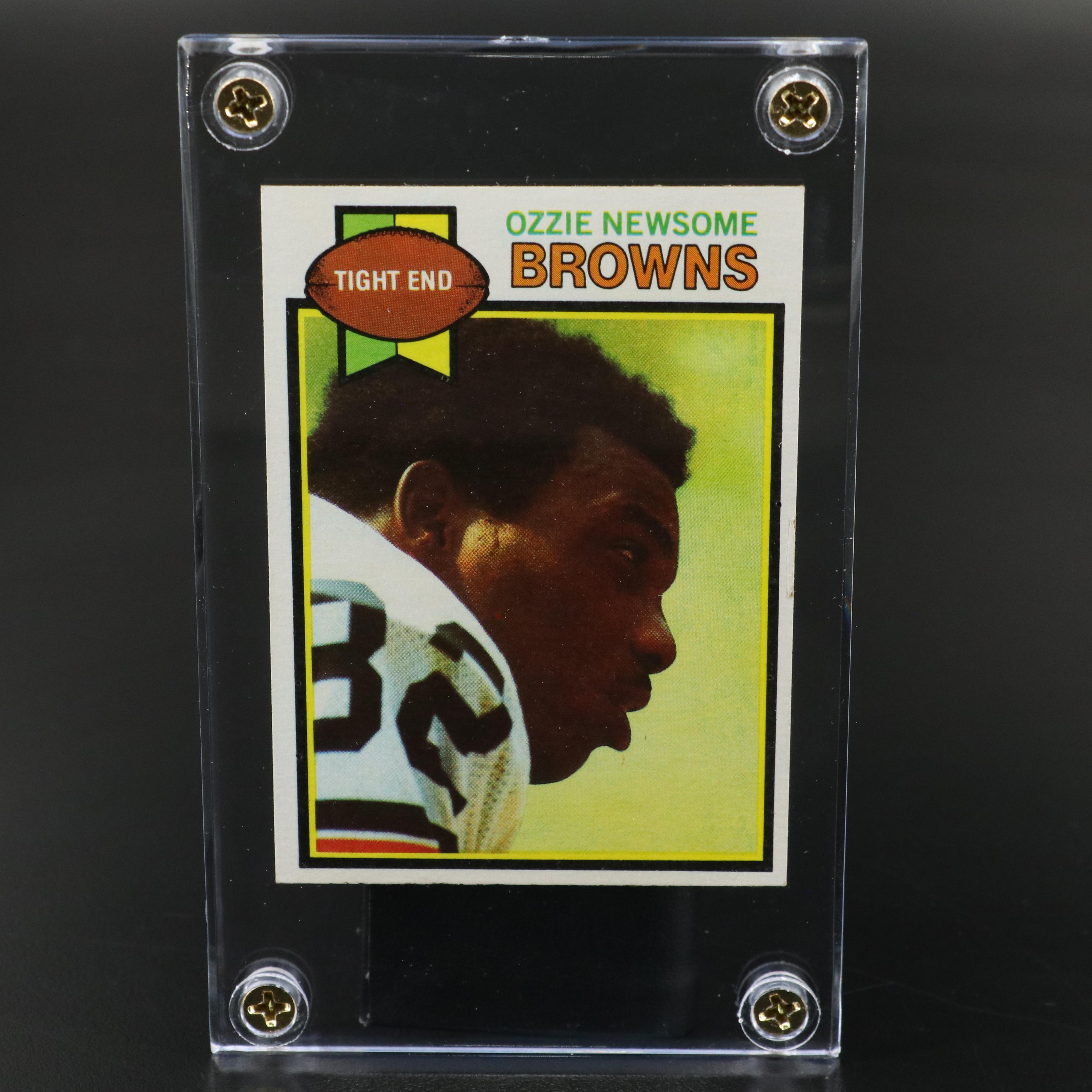 1979 Topps Ozzie Newsome Cleveland Browns Rookie Football Card