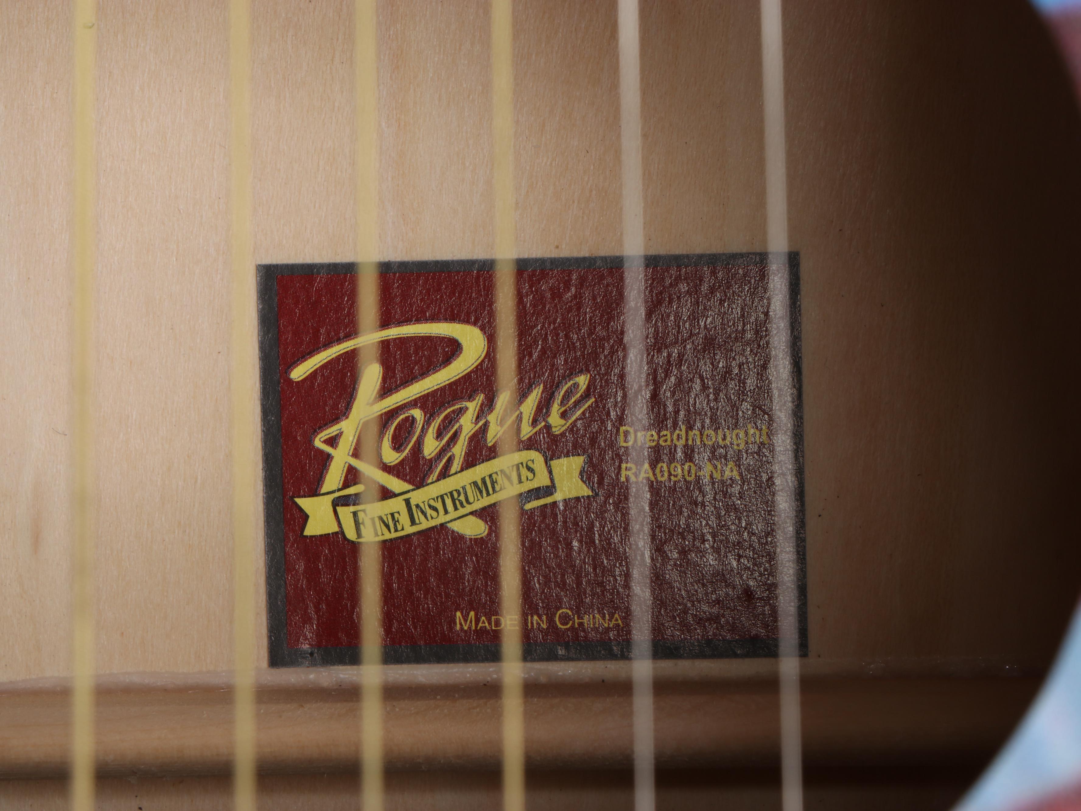 Donald Trump Wrapped Rogue Dreadnought RA 090-NA Acoustic Guitar