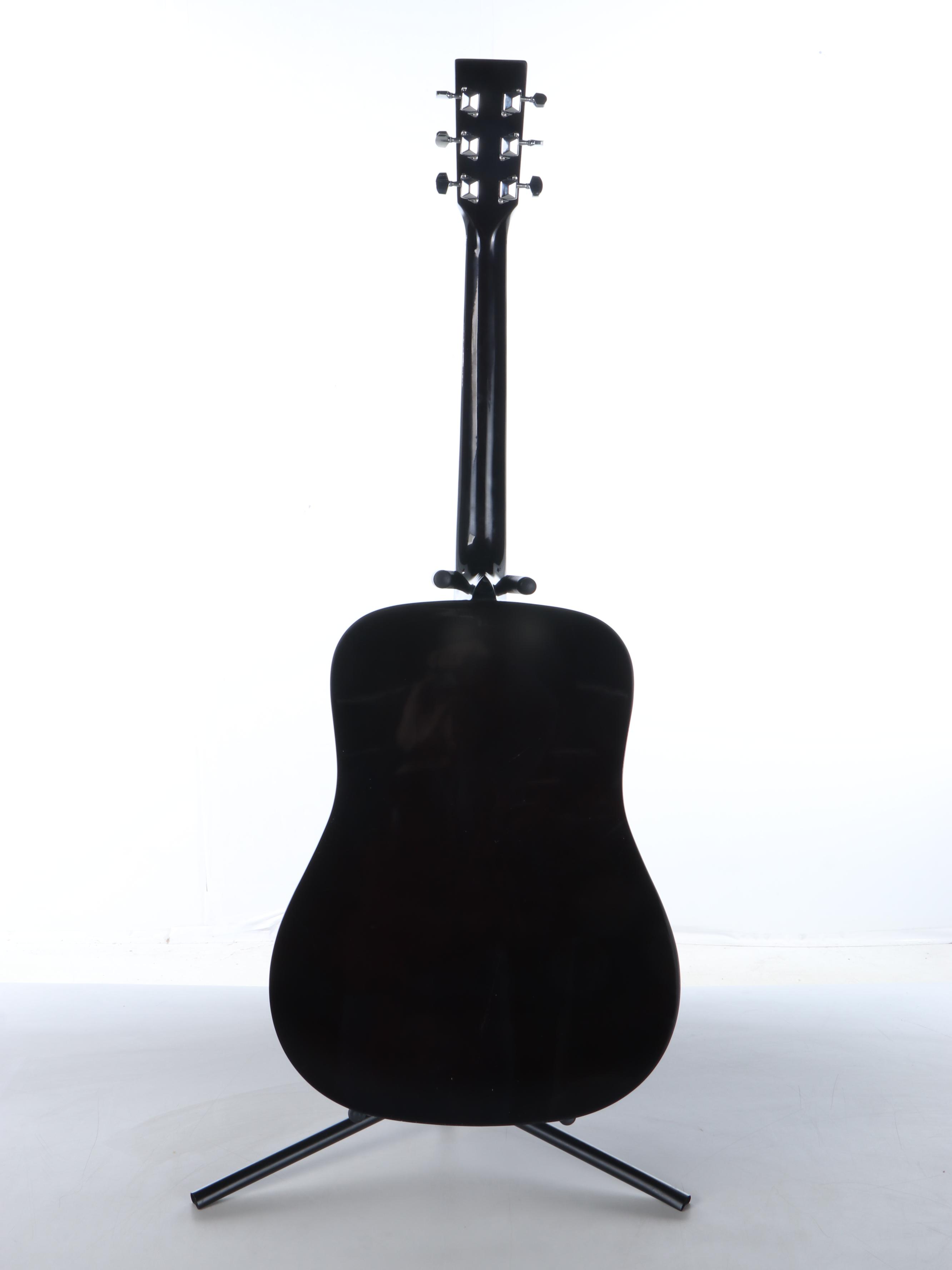 Donald Trump Wrapped Rogue Dreadnought RA 090-NA Acoustic Guitar