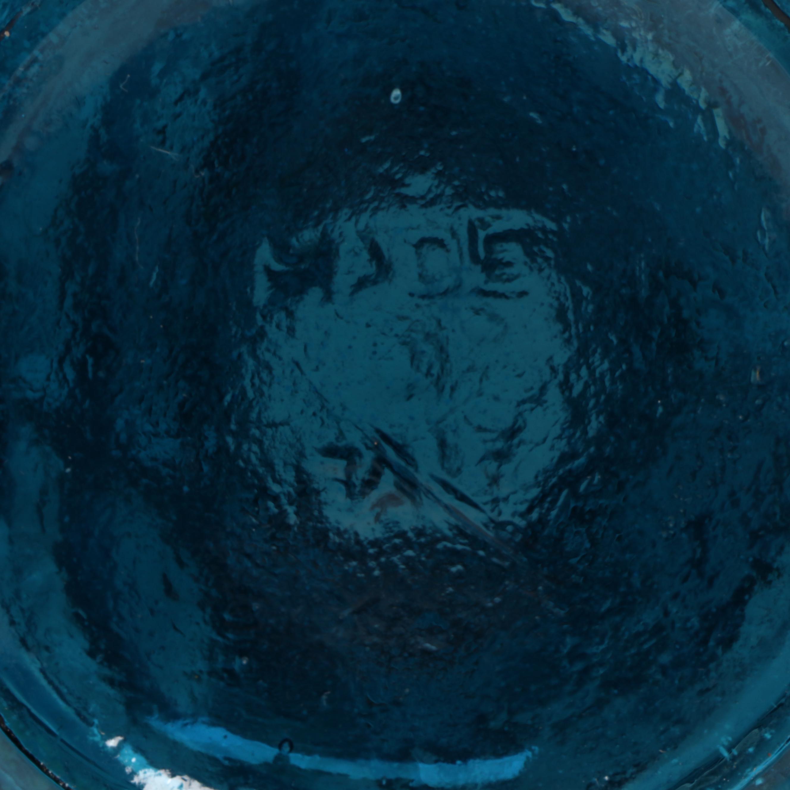 Pair of Glass Empoli Genie Bottles