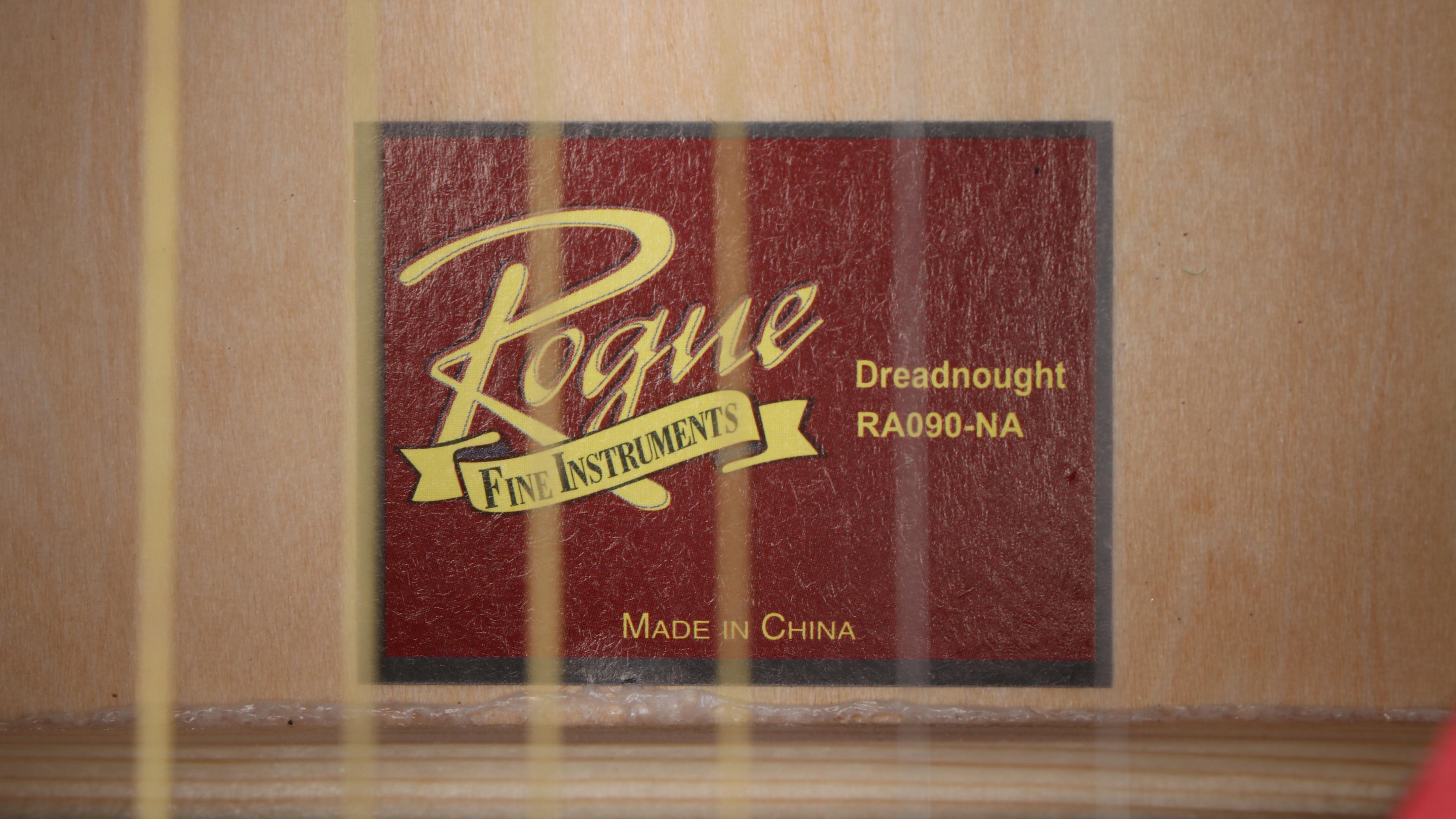 Trump and Vance Campaign Rogue Dreadnought RA 090-NA Acoustic Guitar