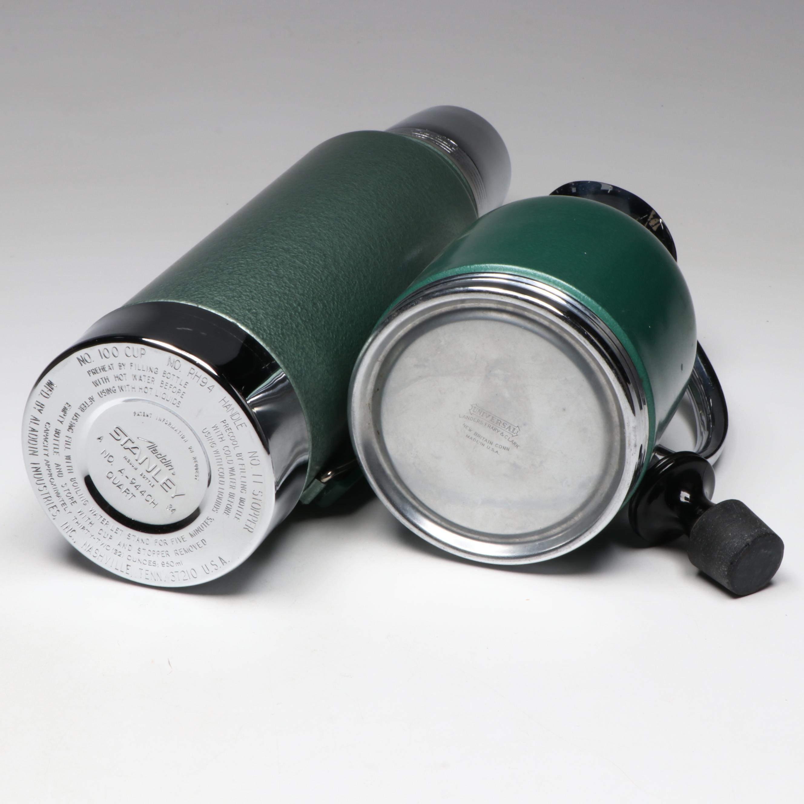 Aladdin Stanley Thermos with Insulated Coffee Pot and Tray