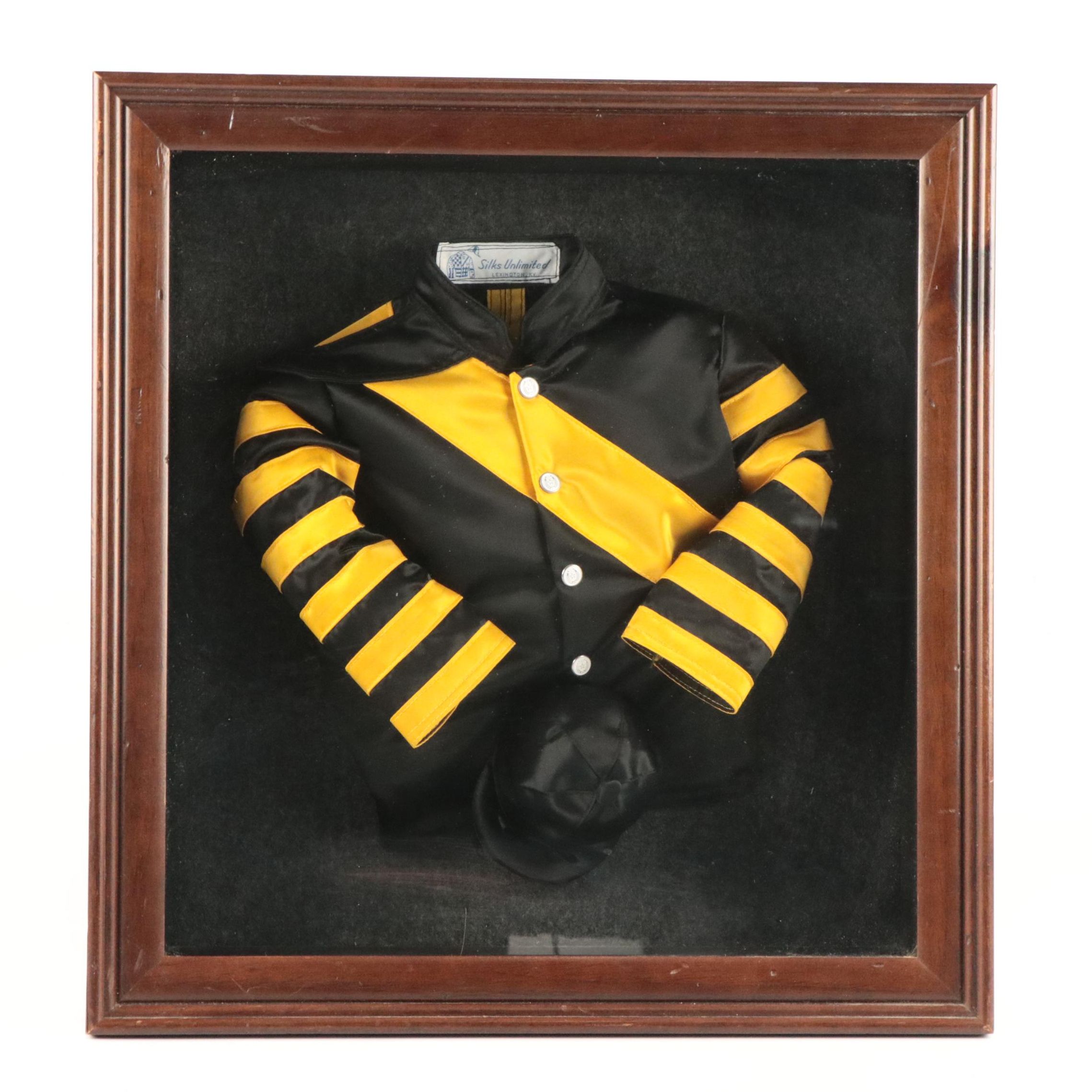 Man O' War and Andy Schuttinger Miniature Replica Silks